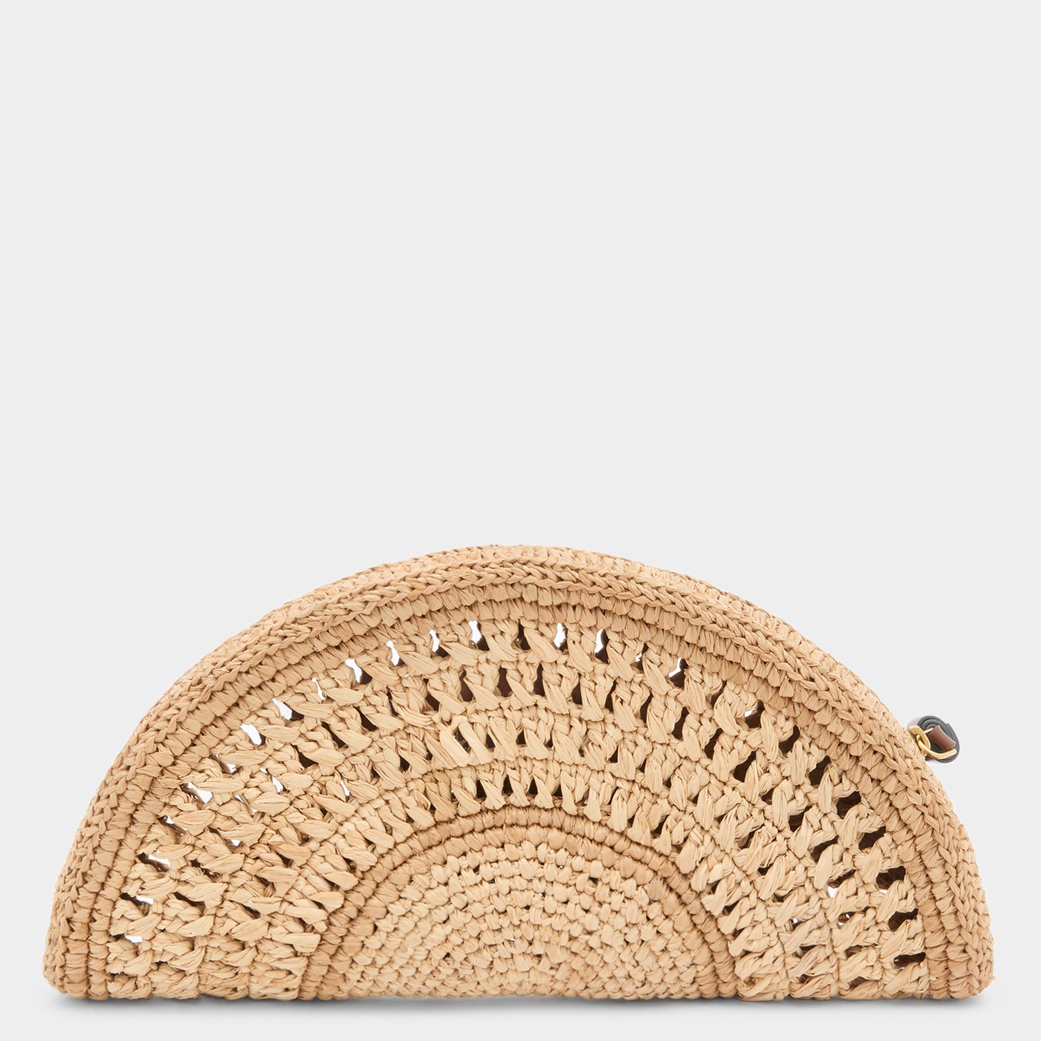 Raffia clutch by Anya Hindmarch