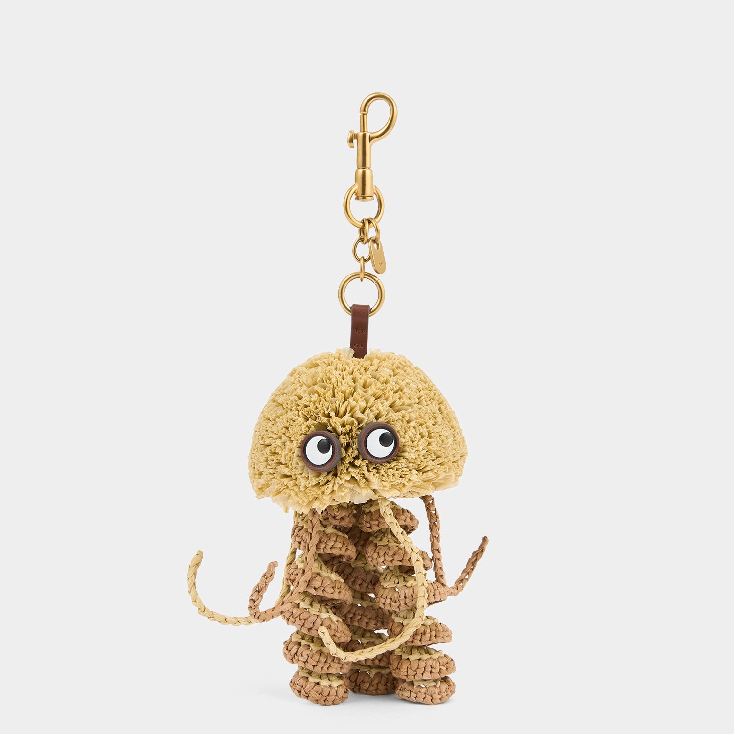 Handmade Raffia Jellyfish Charm by Anya Hindmarch