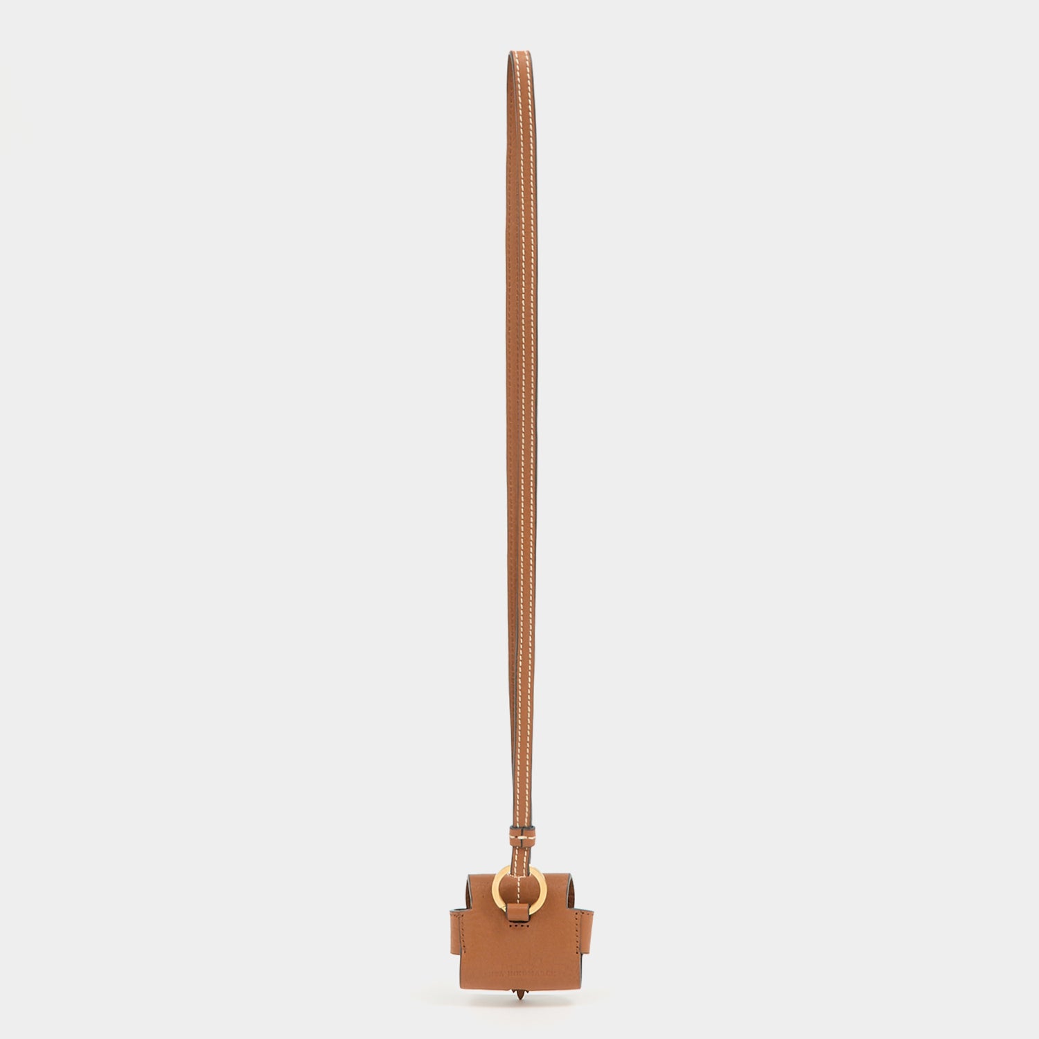 RTN Earphone Case -

          
            Natural Grain Leather in Pecan -
          

          Anya Hindmarch UK
