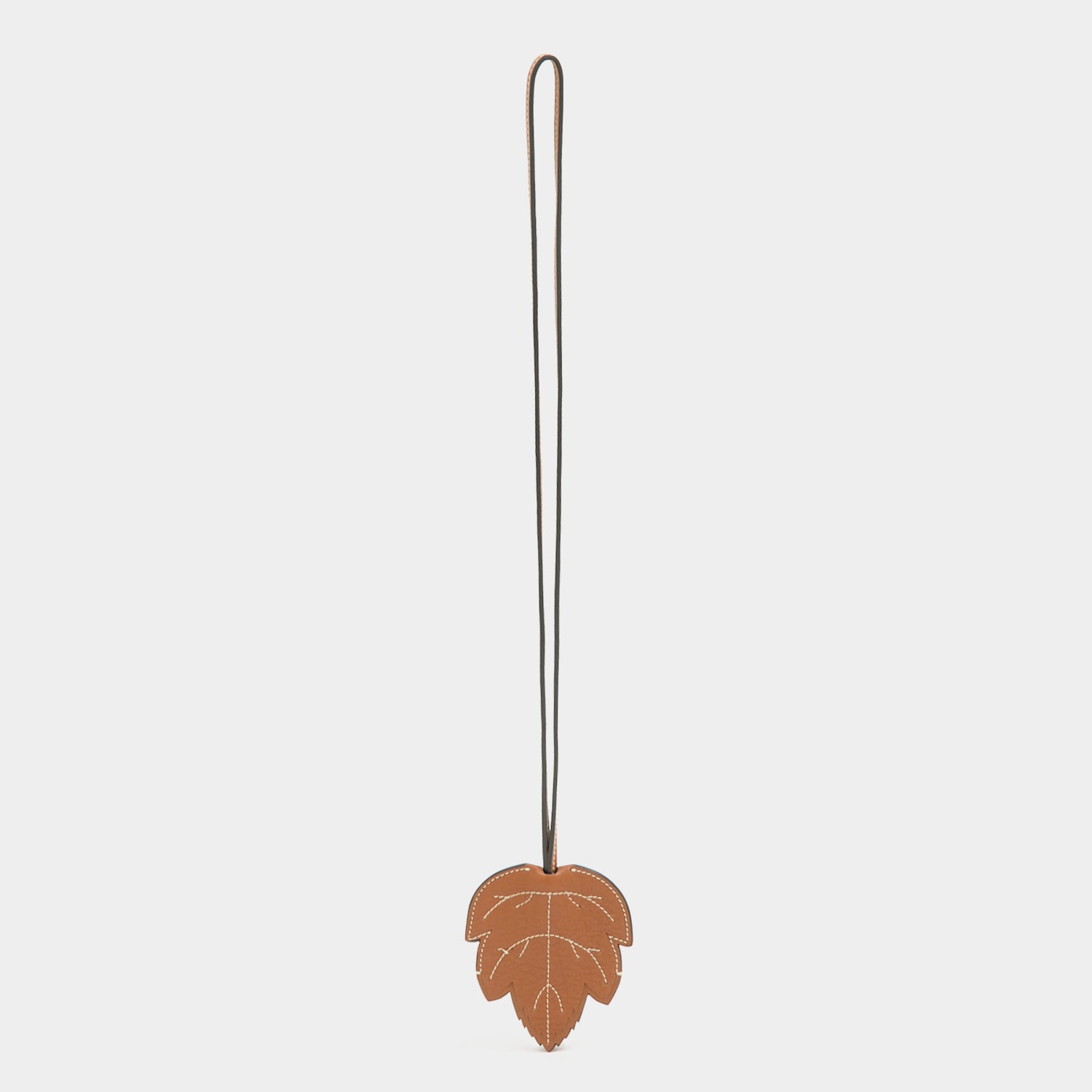 RTN Leaf Key Charm -

          
            Natural Grain Leather in Pecan -
          

          Anya Hindmarch UK
