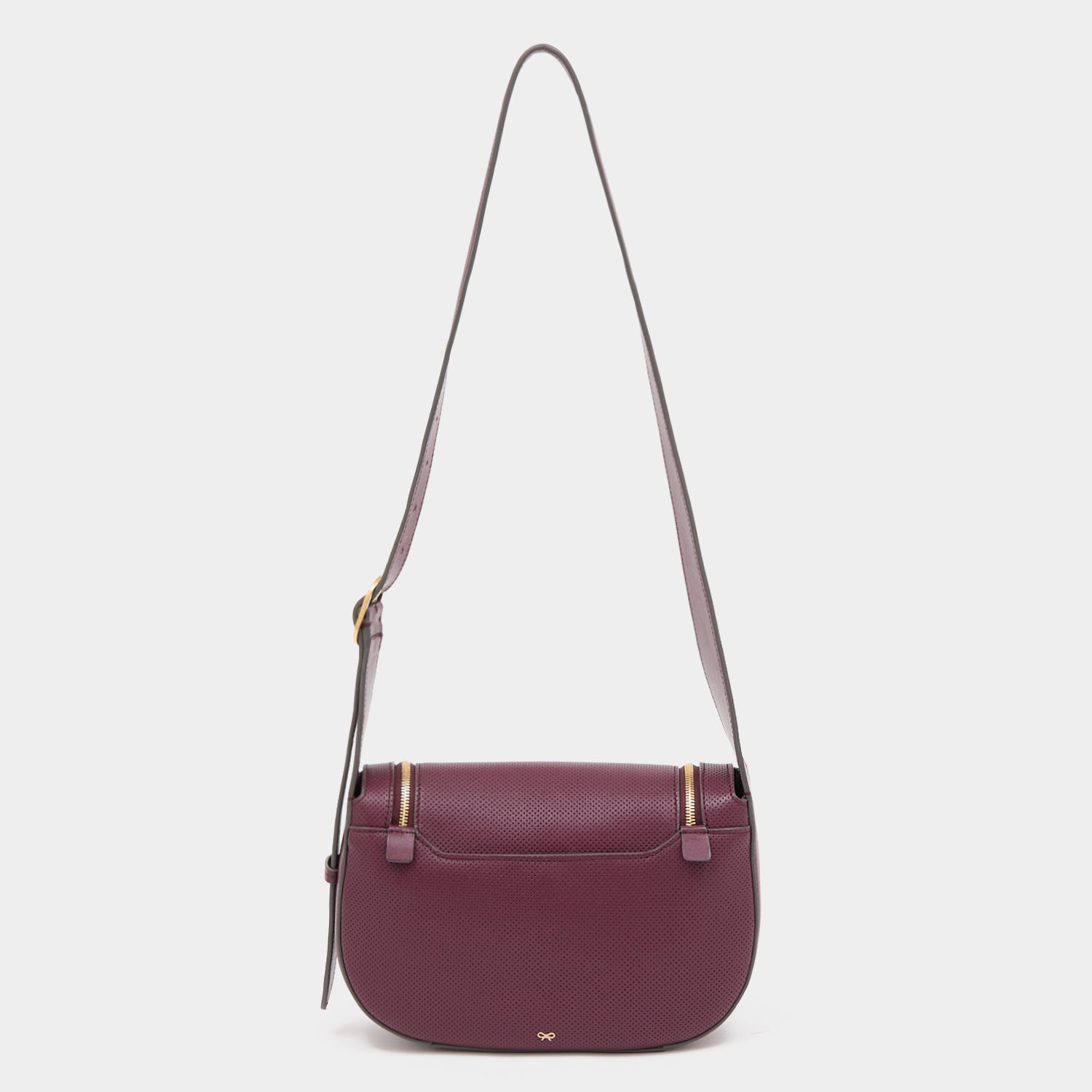 Vere Perforated Small Cross-body -

          
            Perforated Leather in Orchid Purple -
          

          Anya Hindmarch UK
