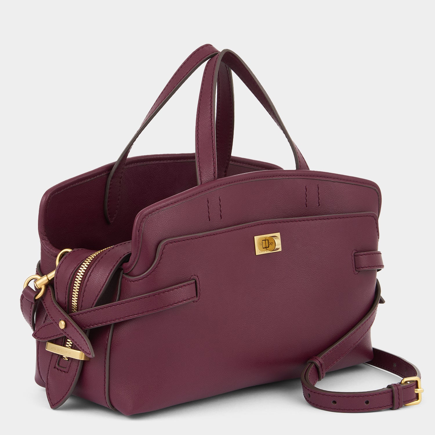 Wilson Cross-body -

          
            Smooth Leather in Orchid Purple -
          

          Anya Hindmarch UK
