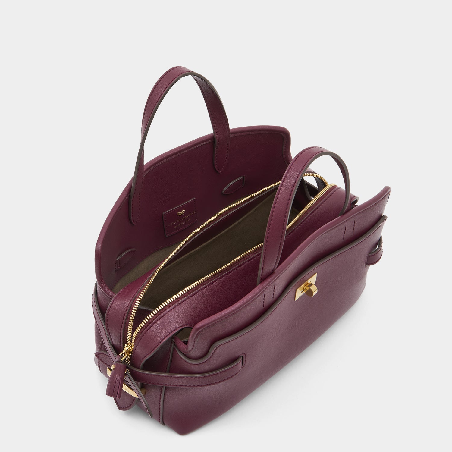 Wilson Cross-body -

          
            Smooth Leather in Orchid Purple -
          

          Anya Hindmarch UK

