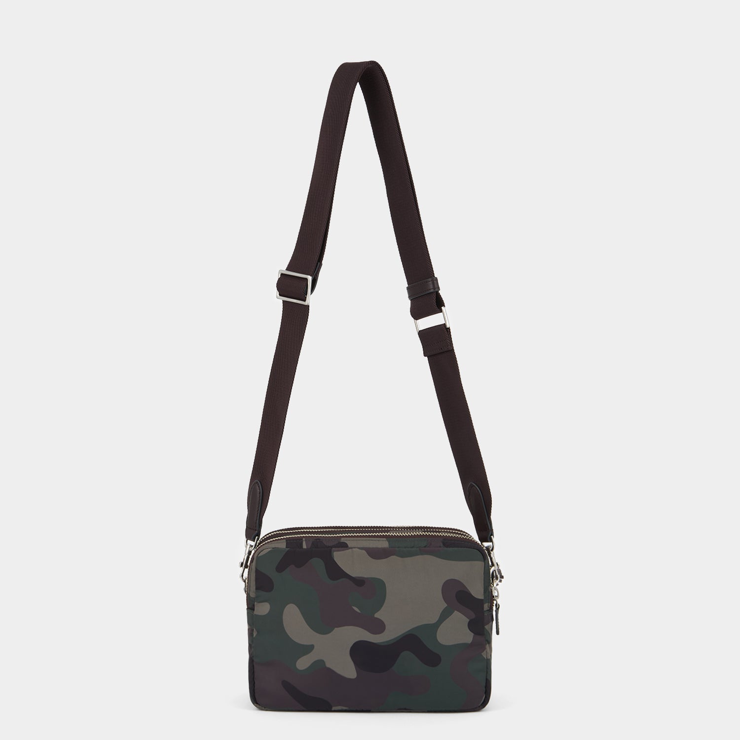 Camouflage Triple Zip Cross-body -

          
            Nylon in Camouflage -
          

          Anya Hindmarch UK
