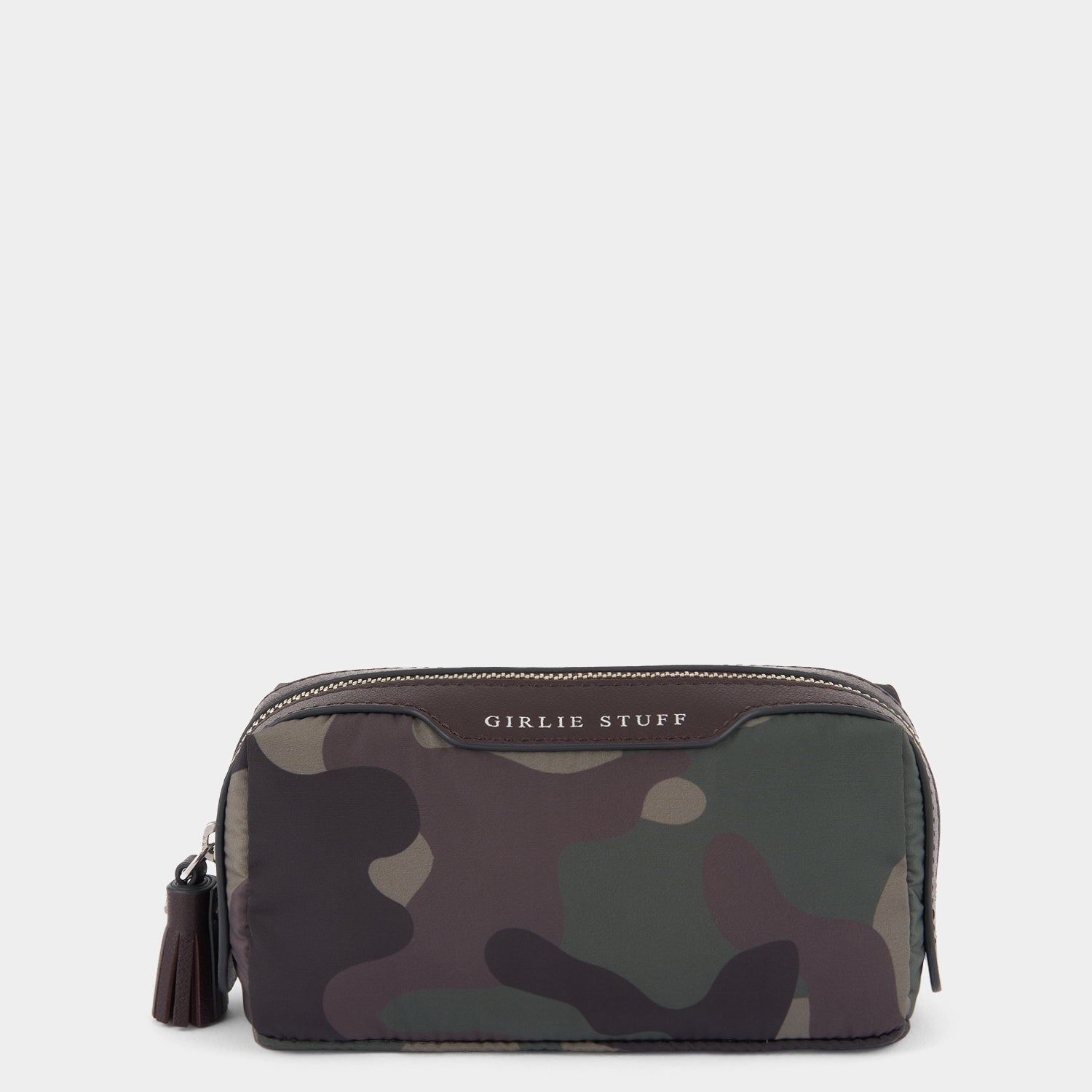 Camouflage Girlie Stuff Pouch -

          
            Nylon in Camouflage -
          

          Anya Hindmarch UK
