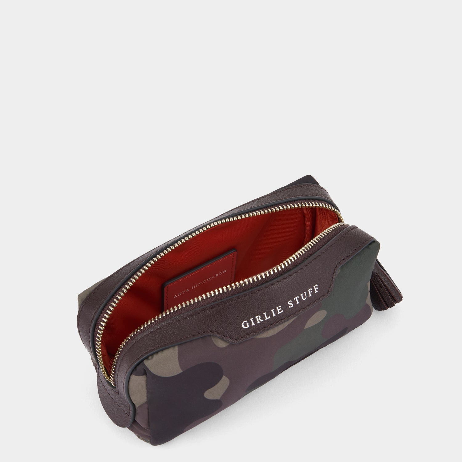 Camouflage Girlie Stuff Pouch -

          
            Nylon in Camouflage -
          

          Anya Hindmarch UK
