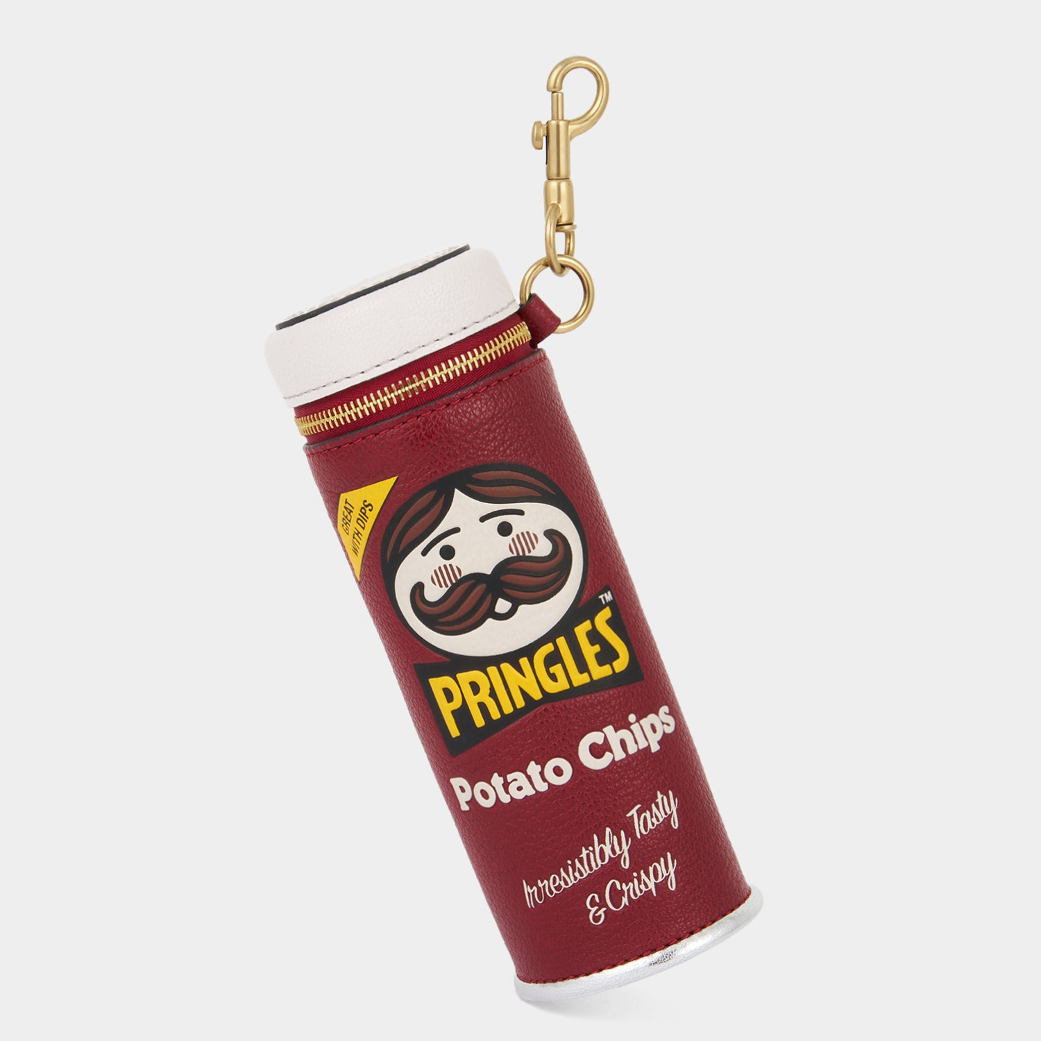 Anya Brands Pringles Coin Purse -

          
            Smooth Leather in Vampire Red -
          

          Anya Hindmarch UK
