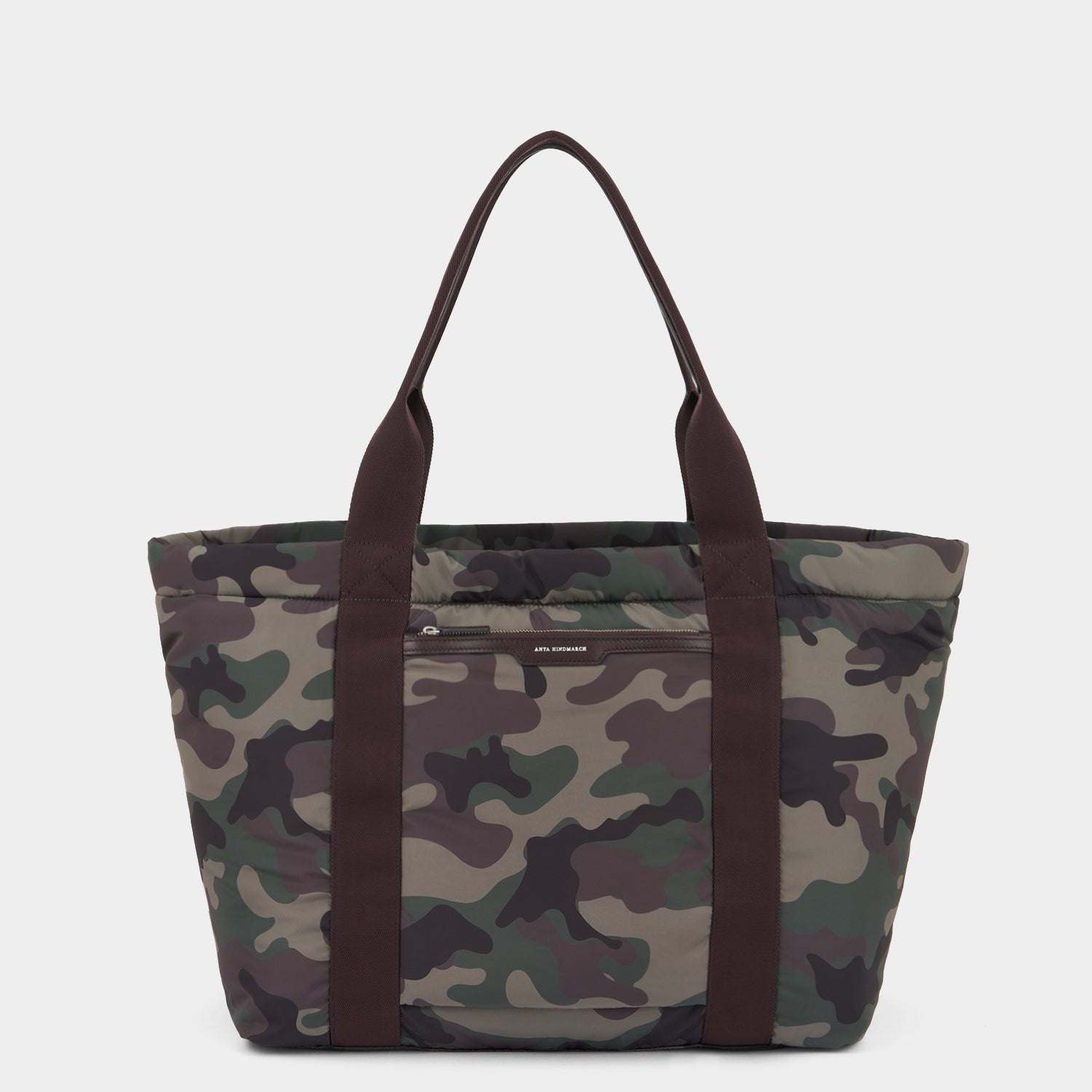 Camouflage Travel Tote -

          
            Nylon in Camouflage -
          

          Anya Hindmarch UK
