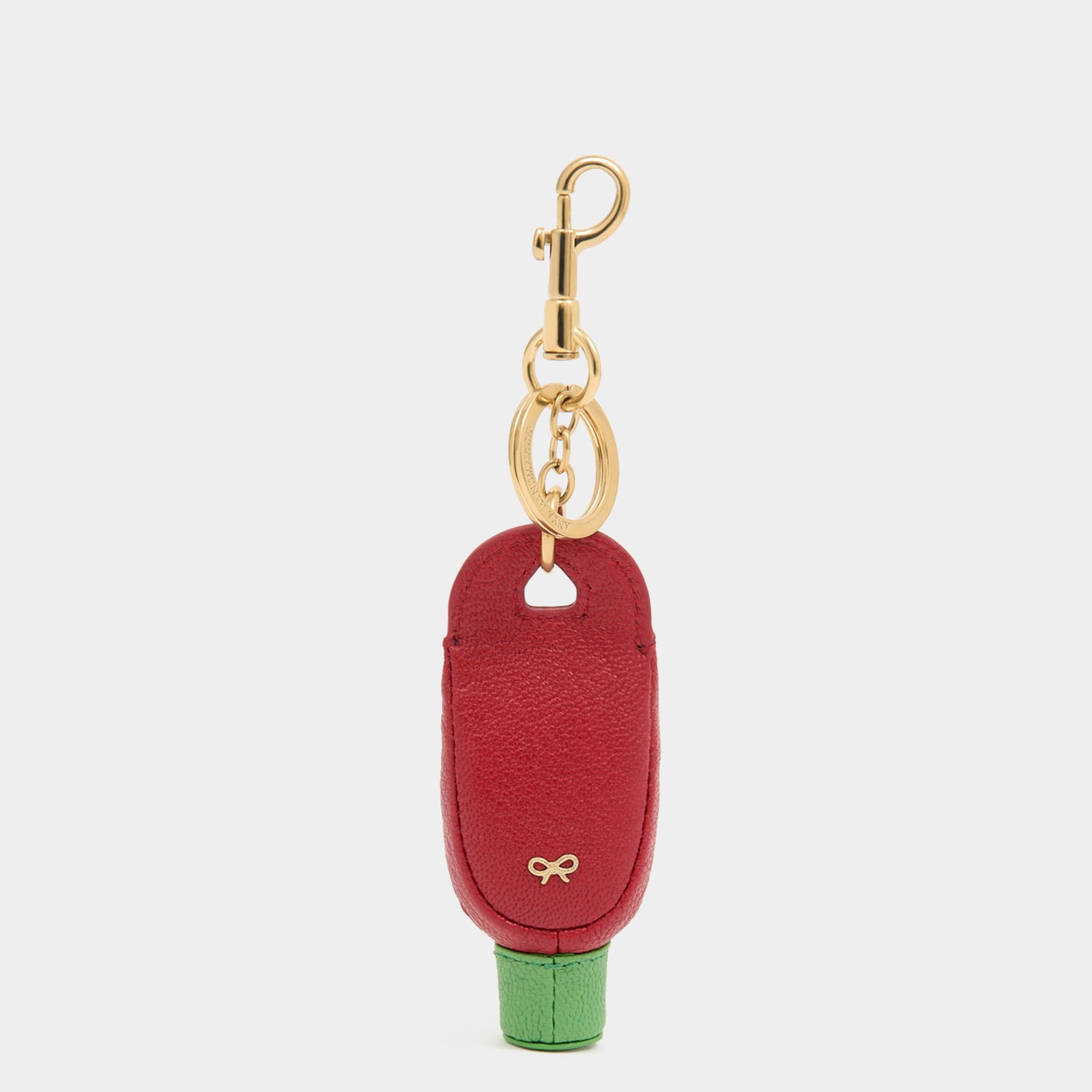 Flying Goose Sriracha Charm -

          
            Smooth Leather in Russet Red -
          

          Anya Hindmarch UK
