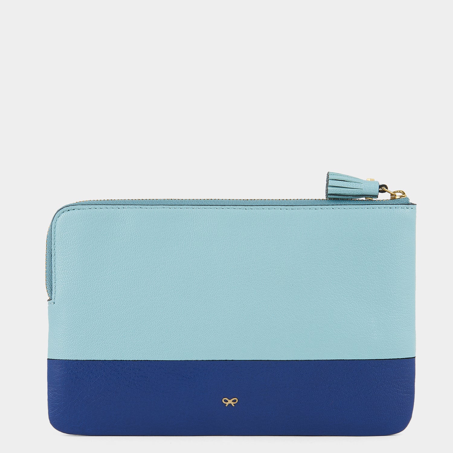 Peanuts Snoopy Zip Loose Pocket -

          
            Capra Leather in Mayan Blue -
          

          Anya Hindmarch UK
