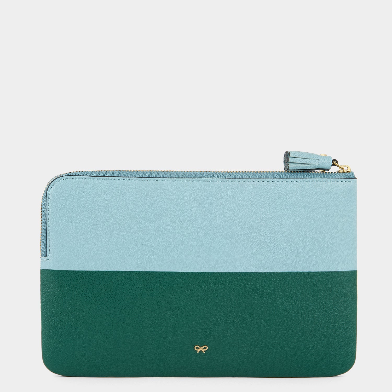 Peanuts Snoopy Zip Loose Pocket -

          
            Capra Leather in Mayan Blue -
          

          Anya Hindmarch UK
