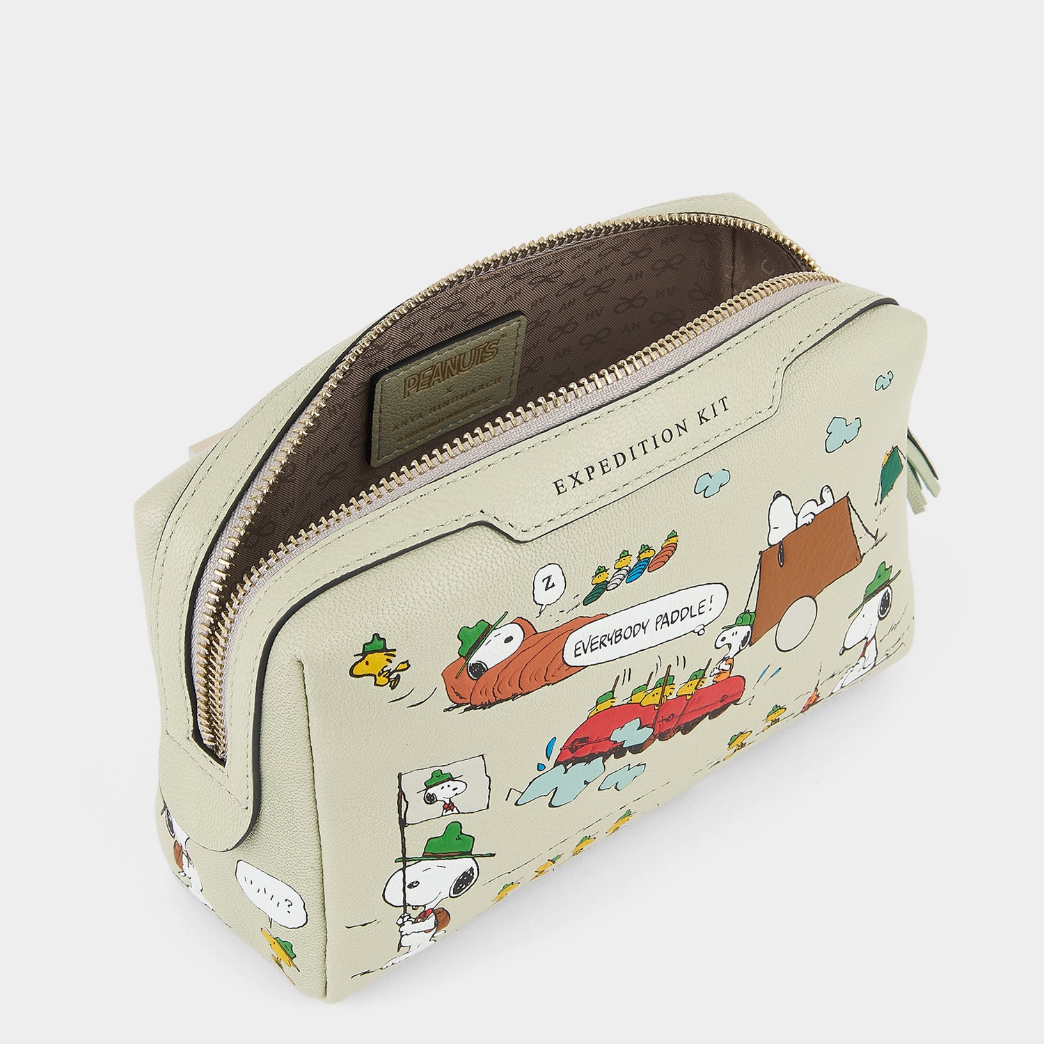 Peanuts Snoopy Expedition Kit -

          
            Capra Leather in Eau De Nil Green -
          

          Anya Hindmarch UK
