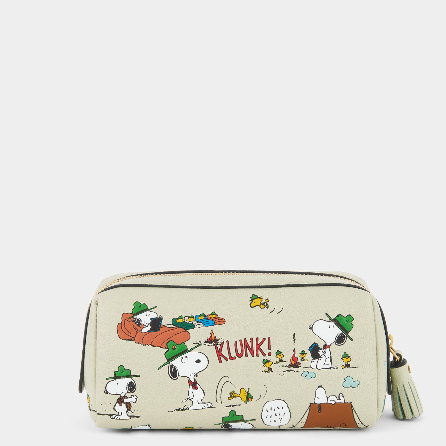 Peanuts Snoopy Useful Things -

          
            Capra Leather in Eau De Nil Green -
          

          Anya Hindmarch UK
