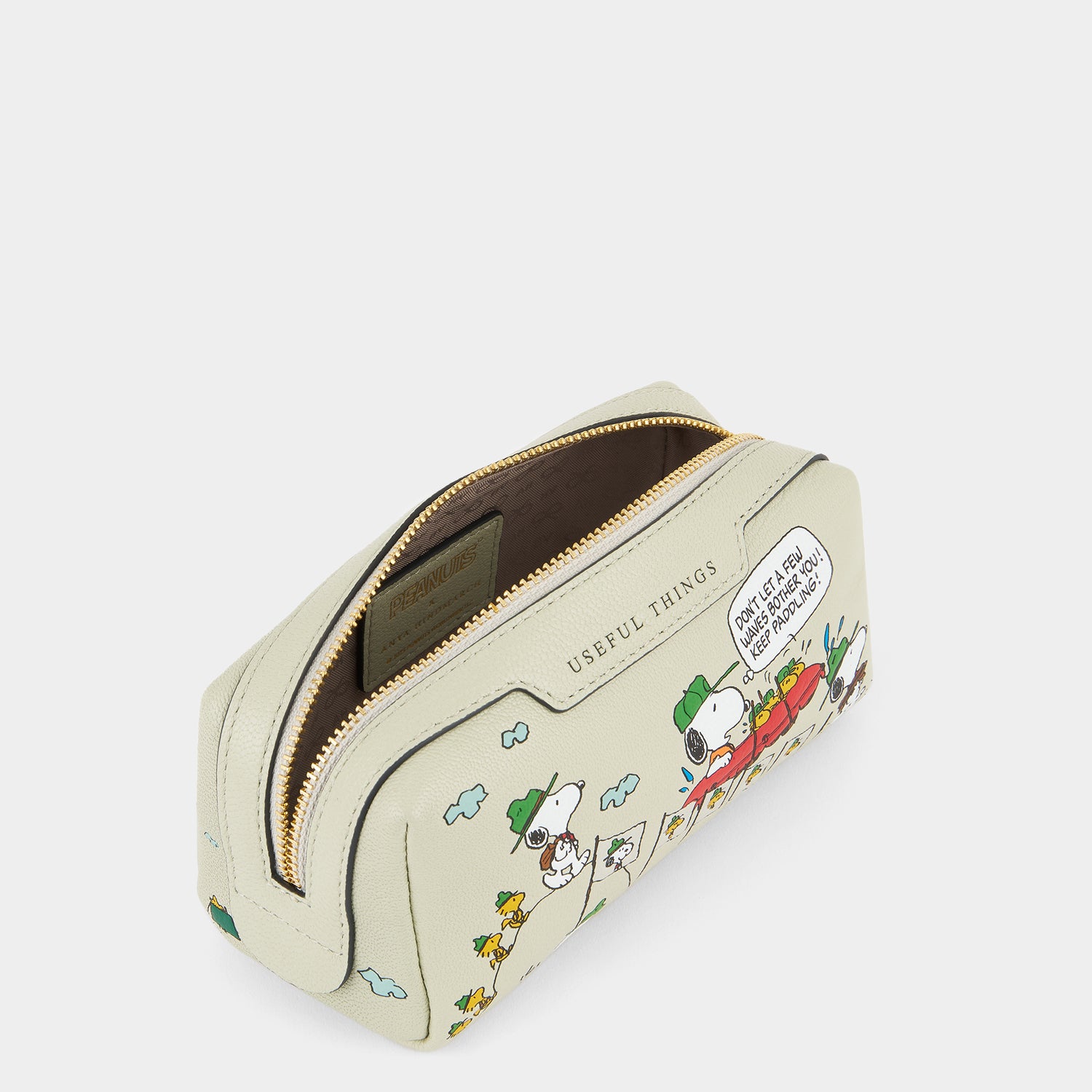 Peanuts Snoopy Useful Things -

          
            Capra Leather in Eau De Nil Green -
          

          Anya Hindmarch UK
