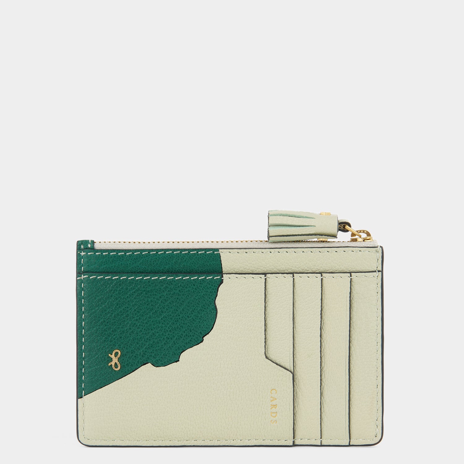 Peanuts Snoopy Zip Card Case -

          
            Capra Leather in Eau De Nil Green -
          

          Anya Hindmarch UK
