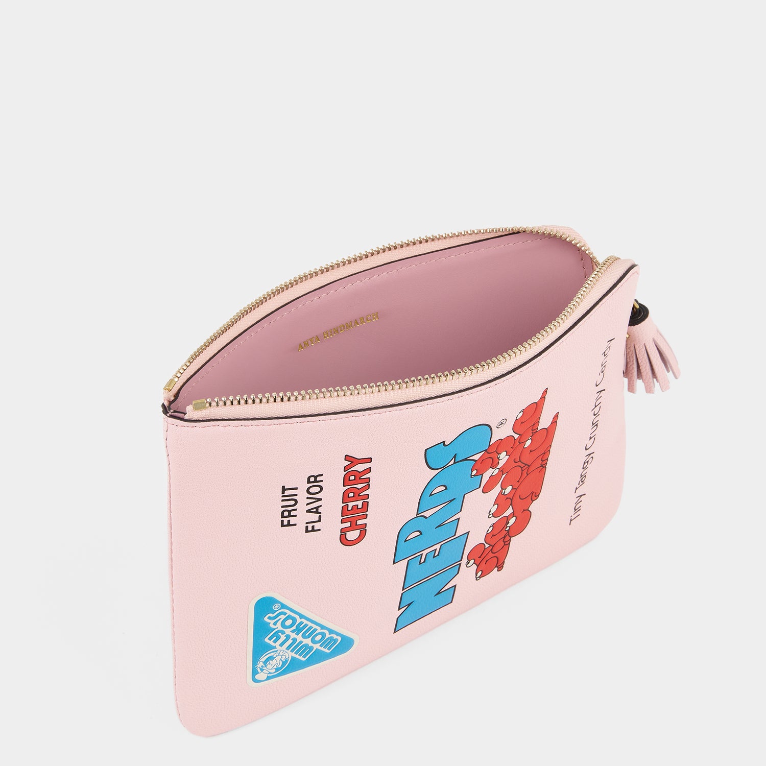 Anya Brands Nerds Zip Loose Pocket -

          
            Calf Leather in Tuberosa White -
          

          Anya Hindmarch UK

