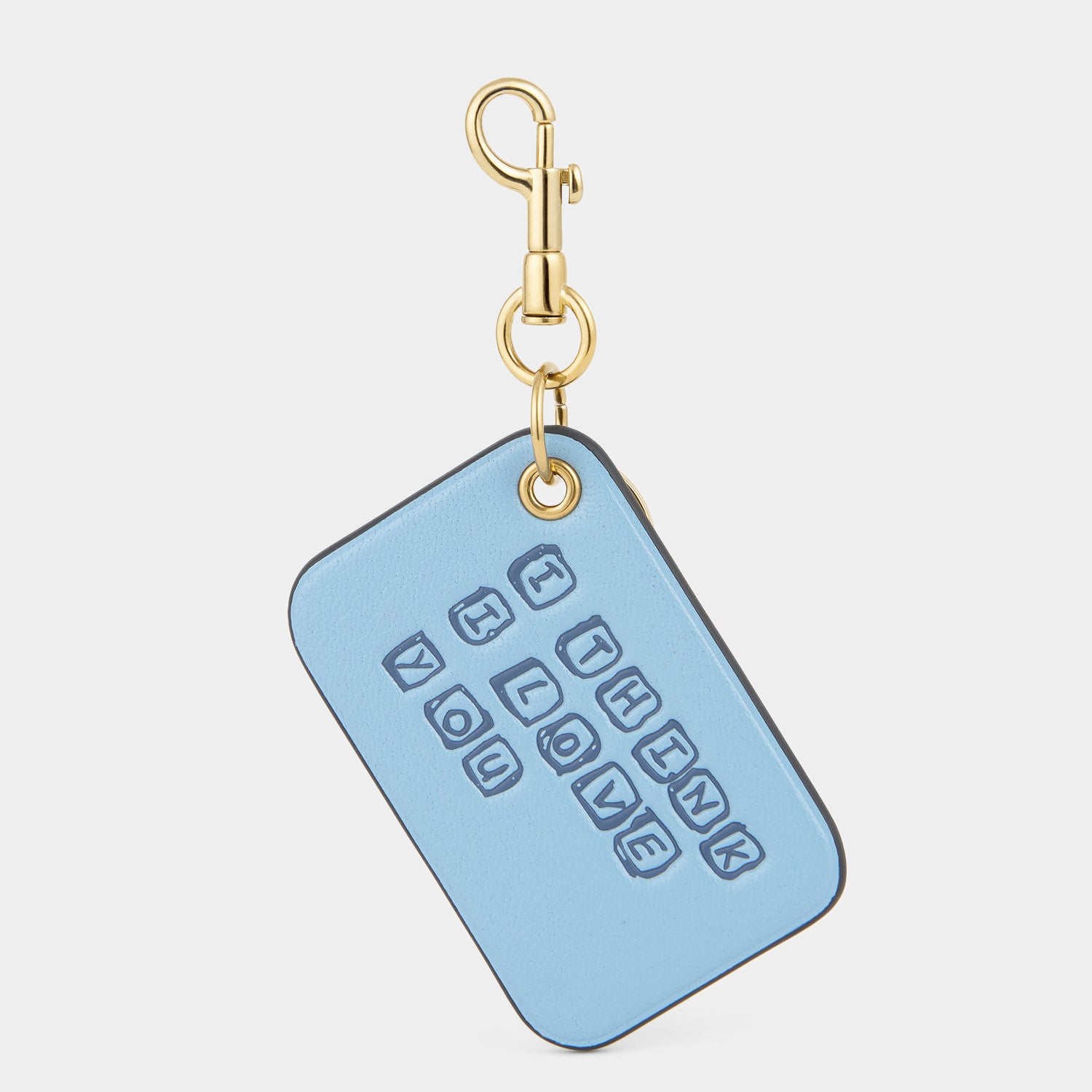 Scribble Charm -

          
            Calf Leather in School Blue -
          

          Anya Hindmarch UK

