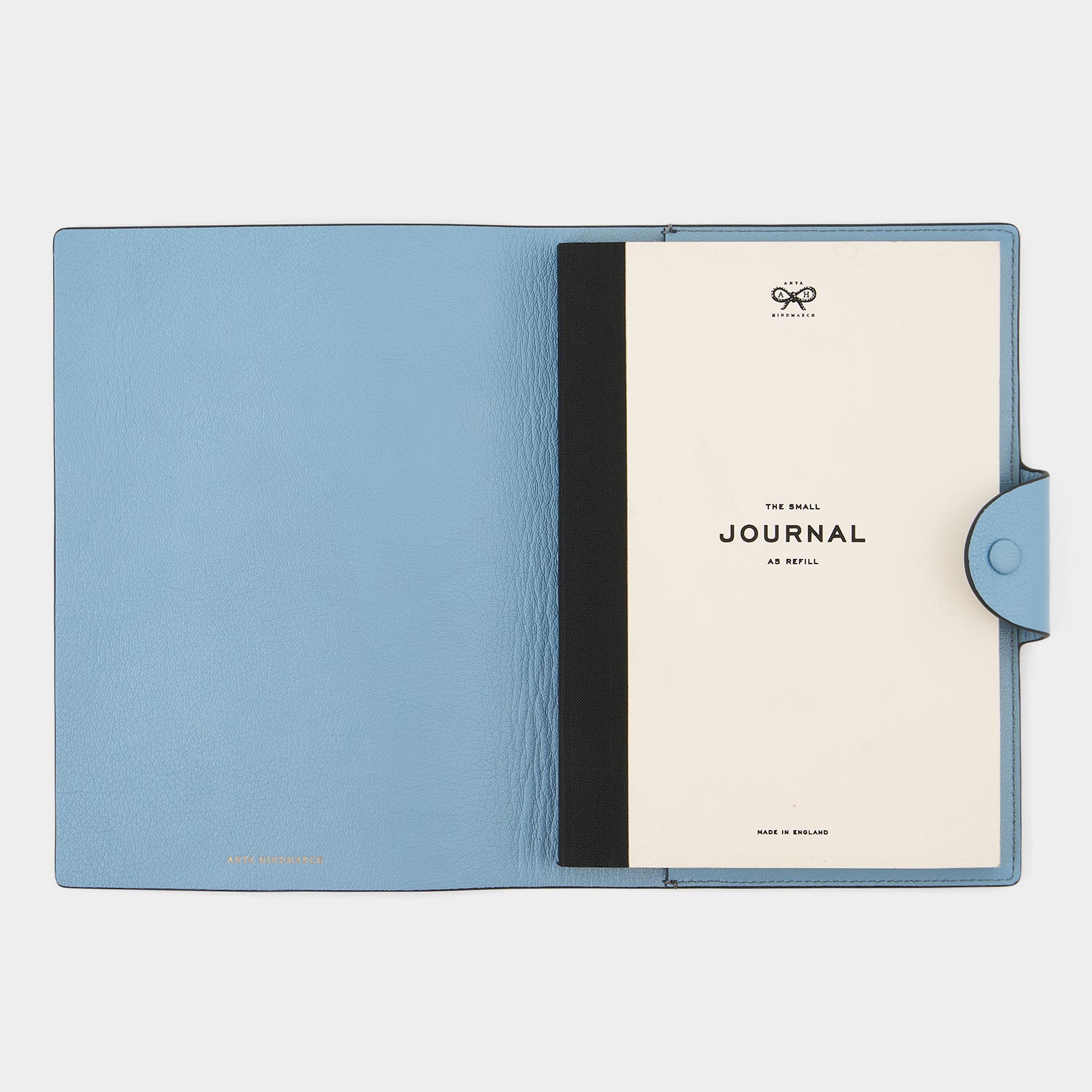 Scribble A5 Journal -

          
            Calf Leather in School Blue -
          

          Anya Hindmarch UK
