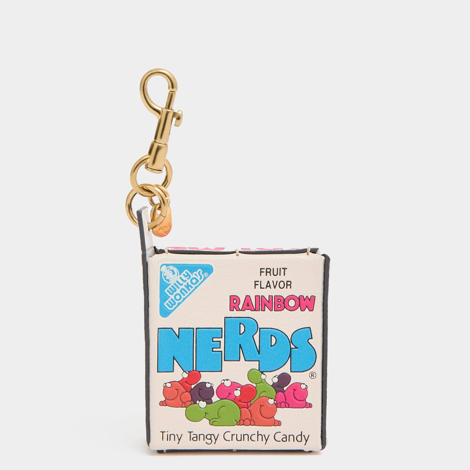 Anya Brands Nerds Charm -

          
            Calf Leather in Chalk White -
          

          Anya Hindmarch UK
