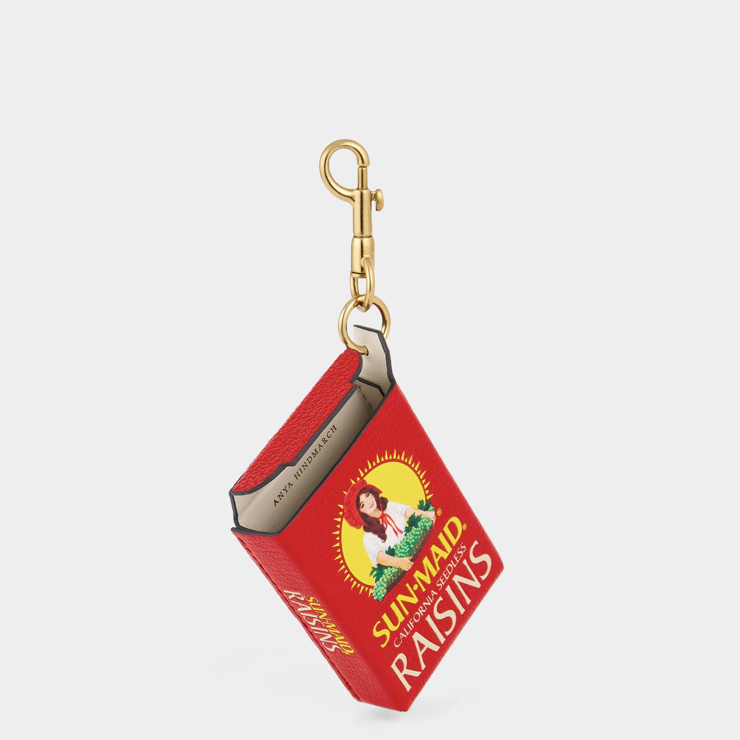 Anya Brands Sun-Maid Charm -

          
            Calf Leather in Bright Red -
          

          Anya Hindmarch UK
