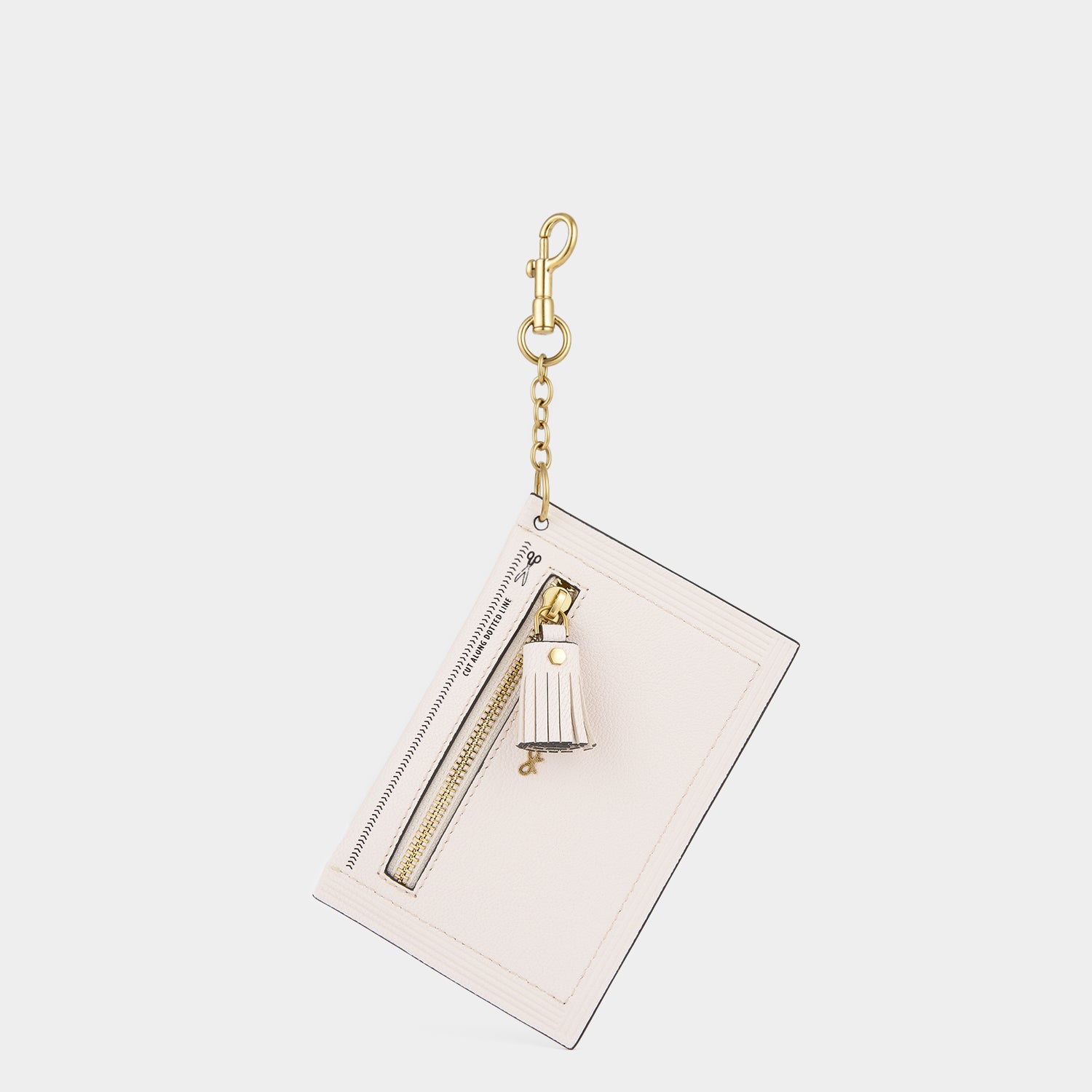 Anya Brands Double Dip Charm Earphone Case -

          
            Calf Leather in Optic White -
          

          Anya Hindmarch UK
