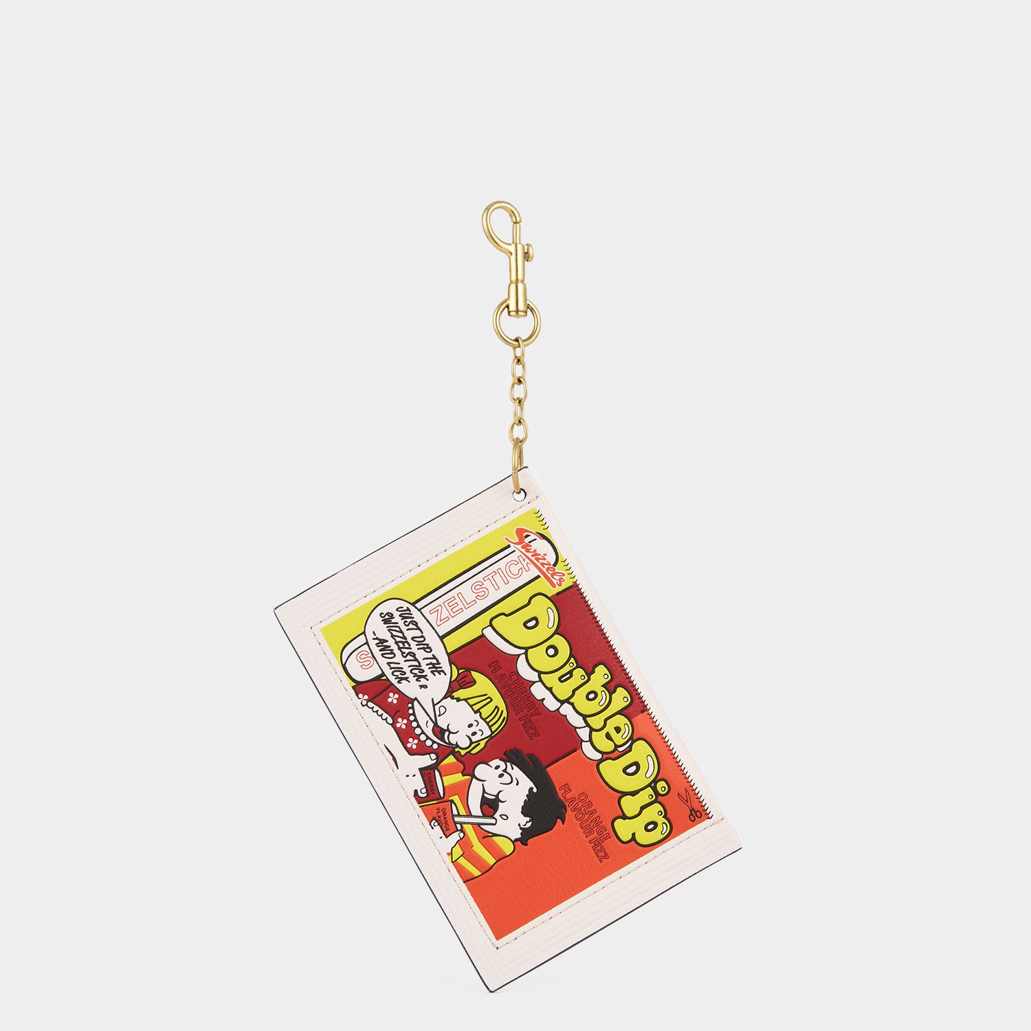 Anya Brands Double Dip Charm Earphone Case -

          
            Calf Leather in Optic White -
          

          Anya Hindmarch UK
