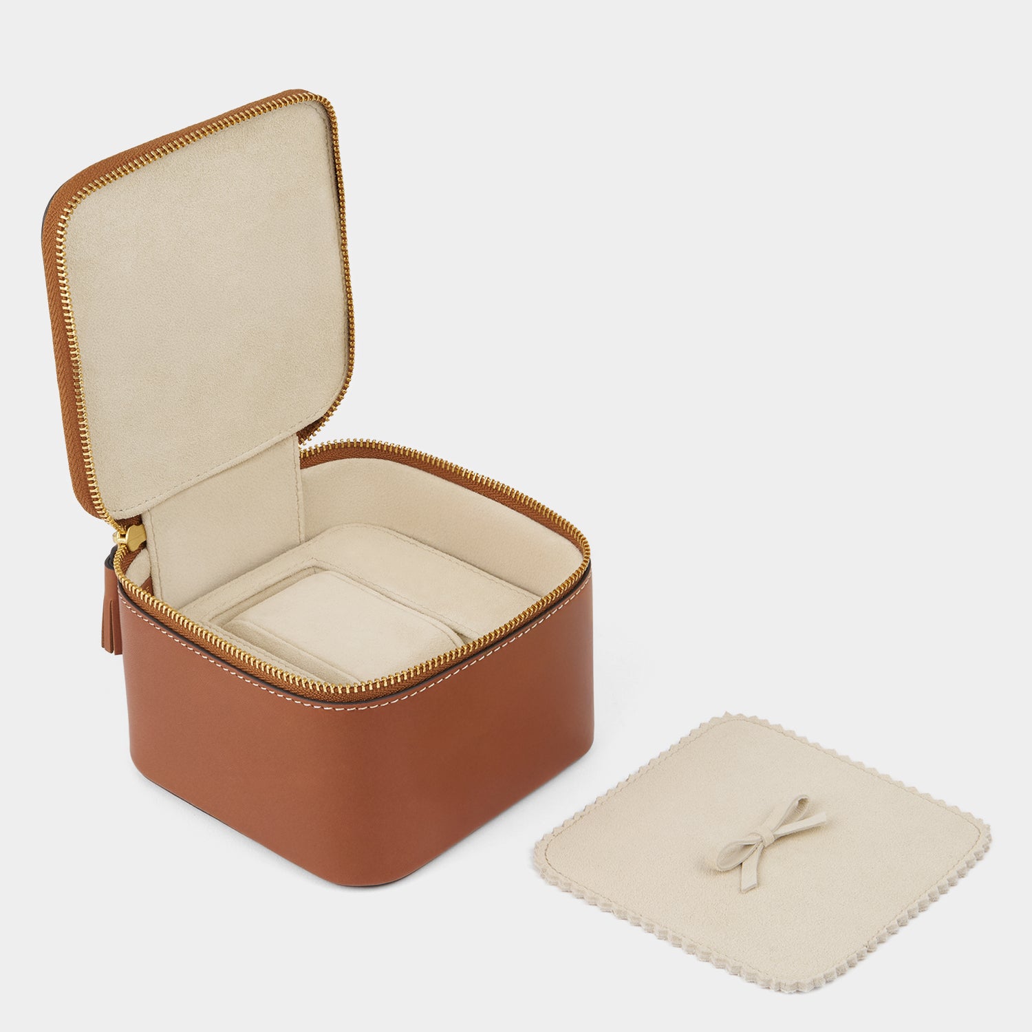 Bespoke Watch Box -

          
            London Grain Leather in Tan -
          

          Anya Hindmarch UK
