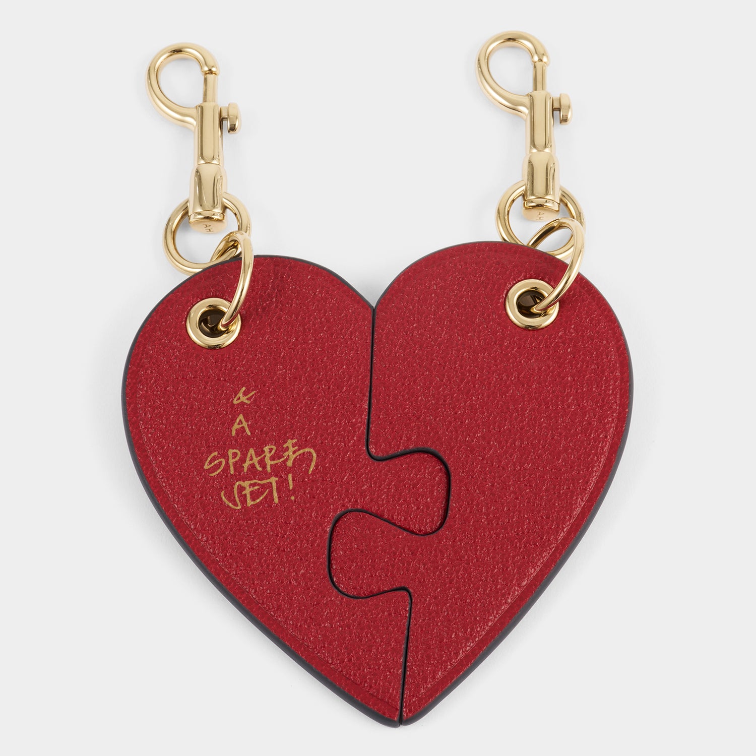 Pair Heart Charm | Anya Hindmarch