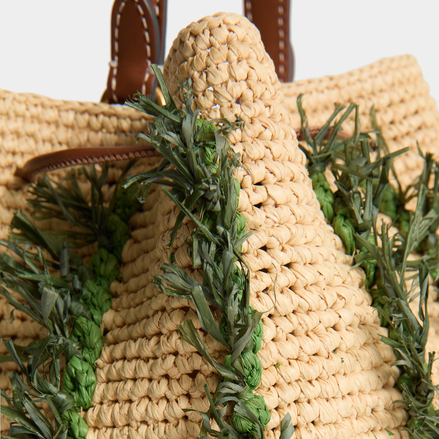Raffia Cactus Cross-body | Anya Hindmarch UK