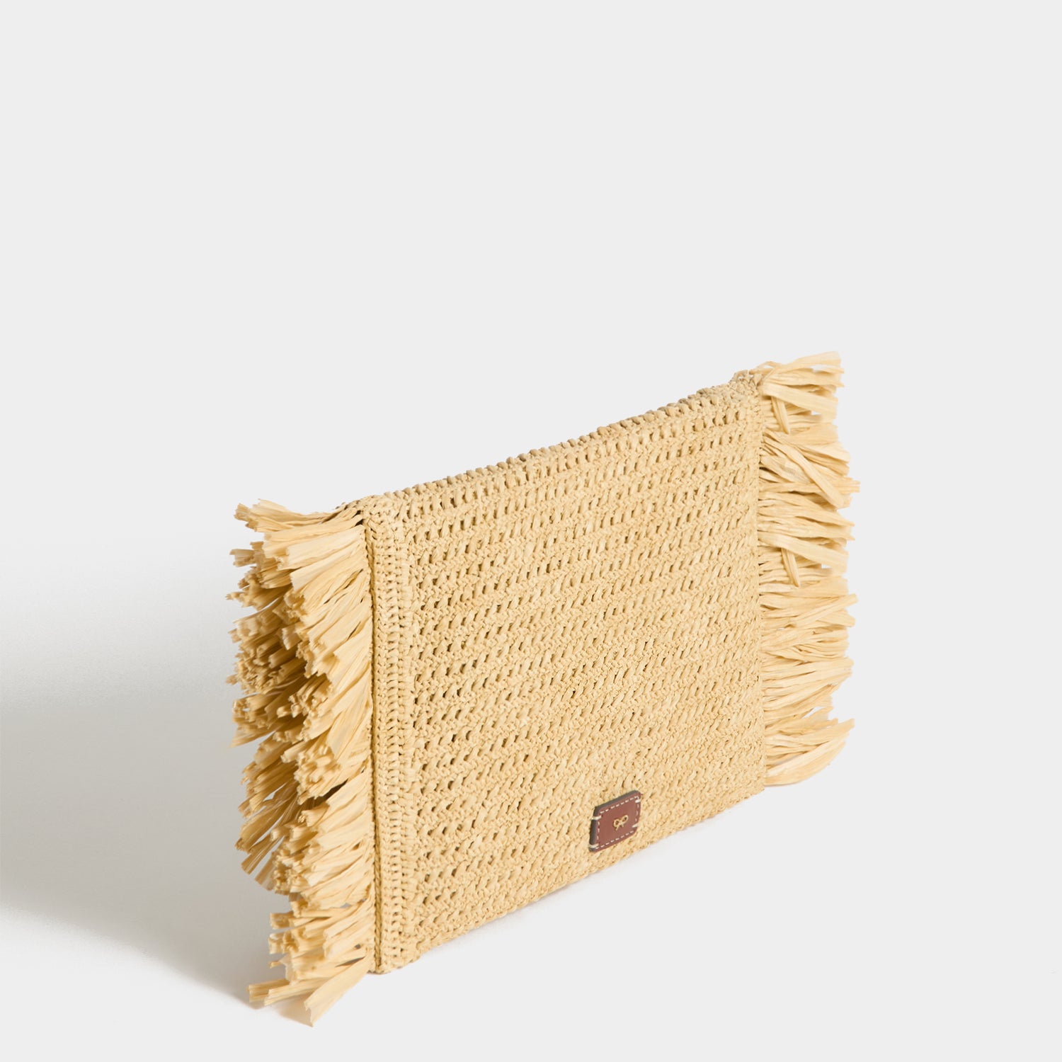 Raffia Oversized Clutch | Anya Hindmarch UK