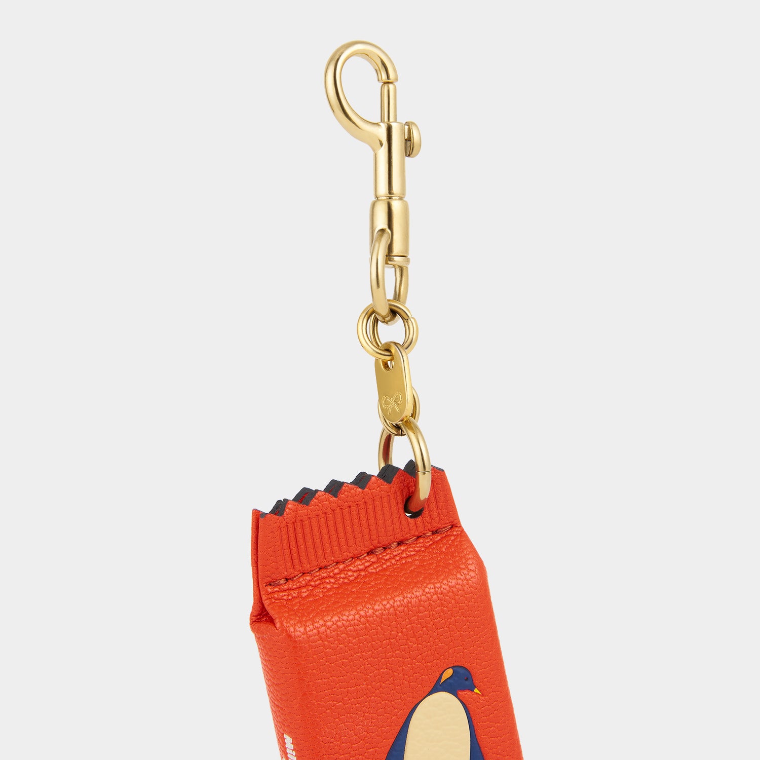 Anya Brands McVitie's Penguin Charm -

          
            Calf Leather in Flag Red -
          

          Anya Hindmarch UK
