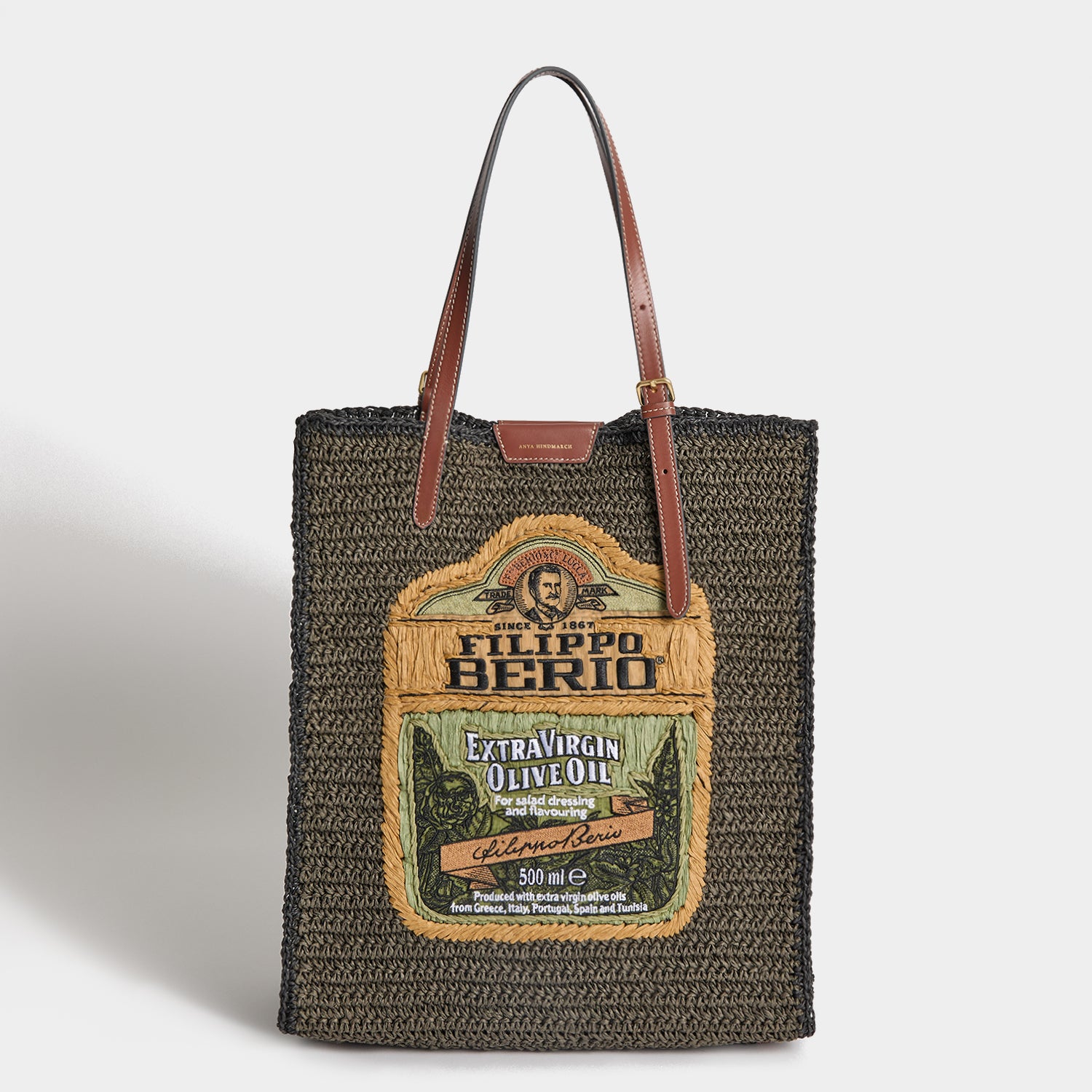 Anya Hindmarch × Filippo Berio official collaboration image