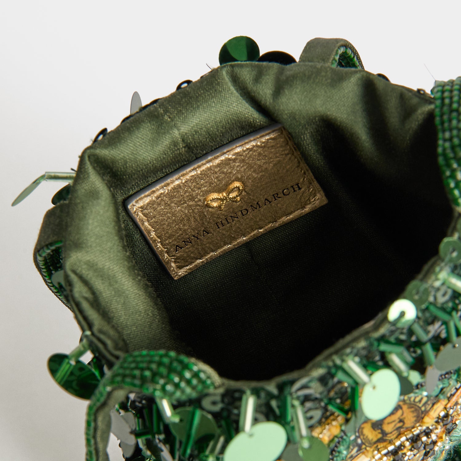 Anya Brands Filippo Berio Mini Bucket Bag | Anya Hindmarch UK