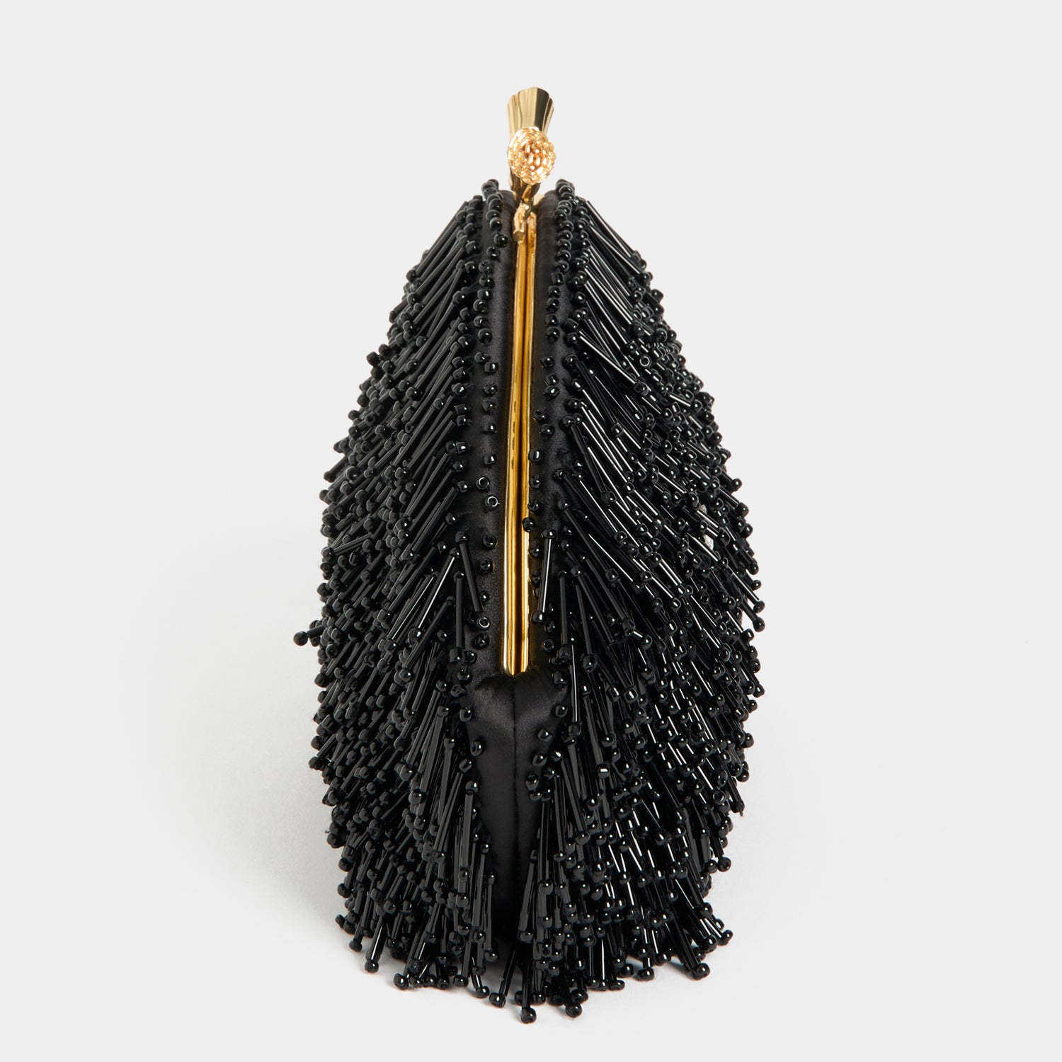 Embellished Eyes Clutch -

          
            Beads in Black -
          

          Anya Hindmarch UK
