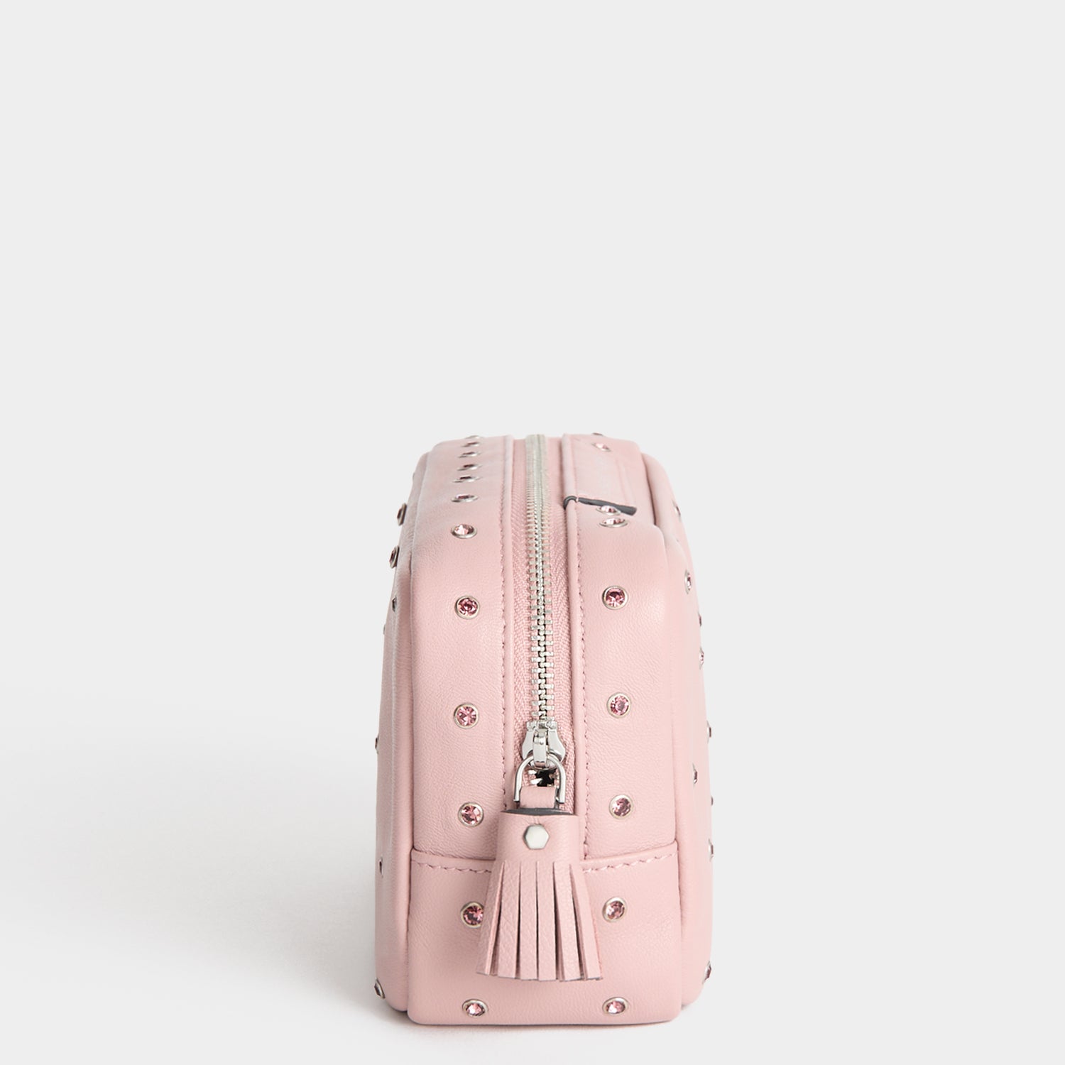 Crystals Important Things Pouch -

          
            Calf leather in Rose -
          

          Anya Hindmarch UK
