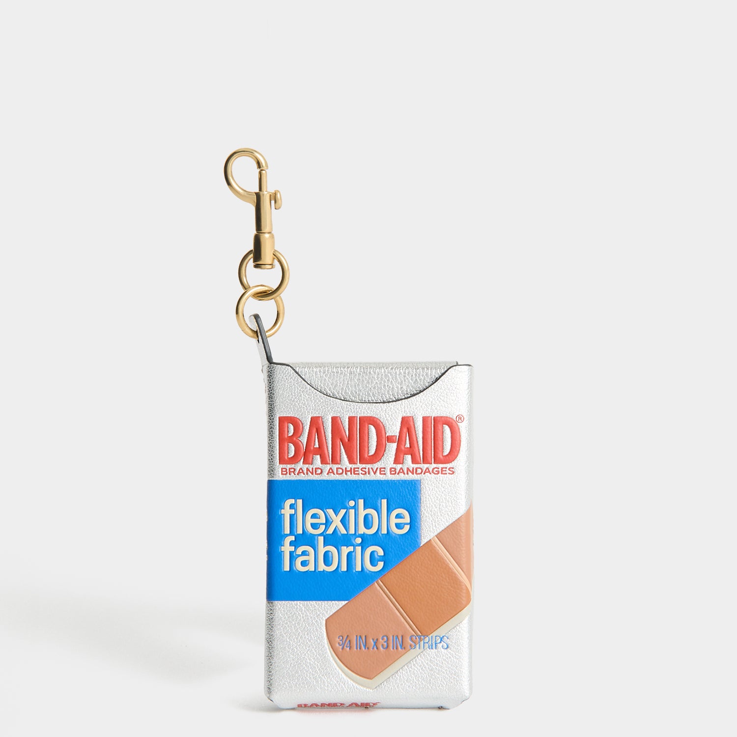 Anya Brands BAND-AID® Brand Charm -

          
            Capra Leather in Silver -
          

          Anya Hindmarch UK
