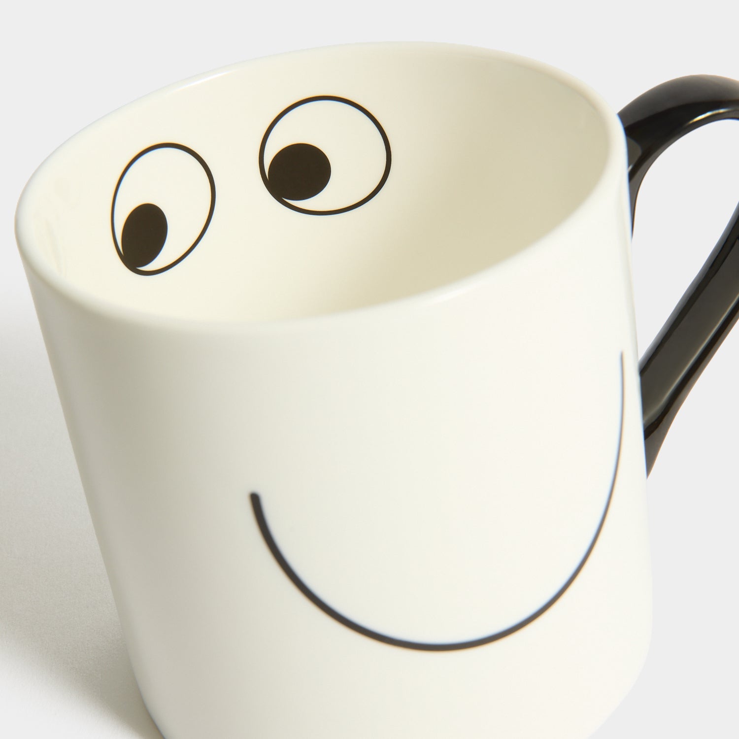 Happy Eyes Large Mug -

          
            Bone China in White -
          

          Anya Hindmarch UK
