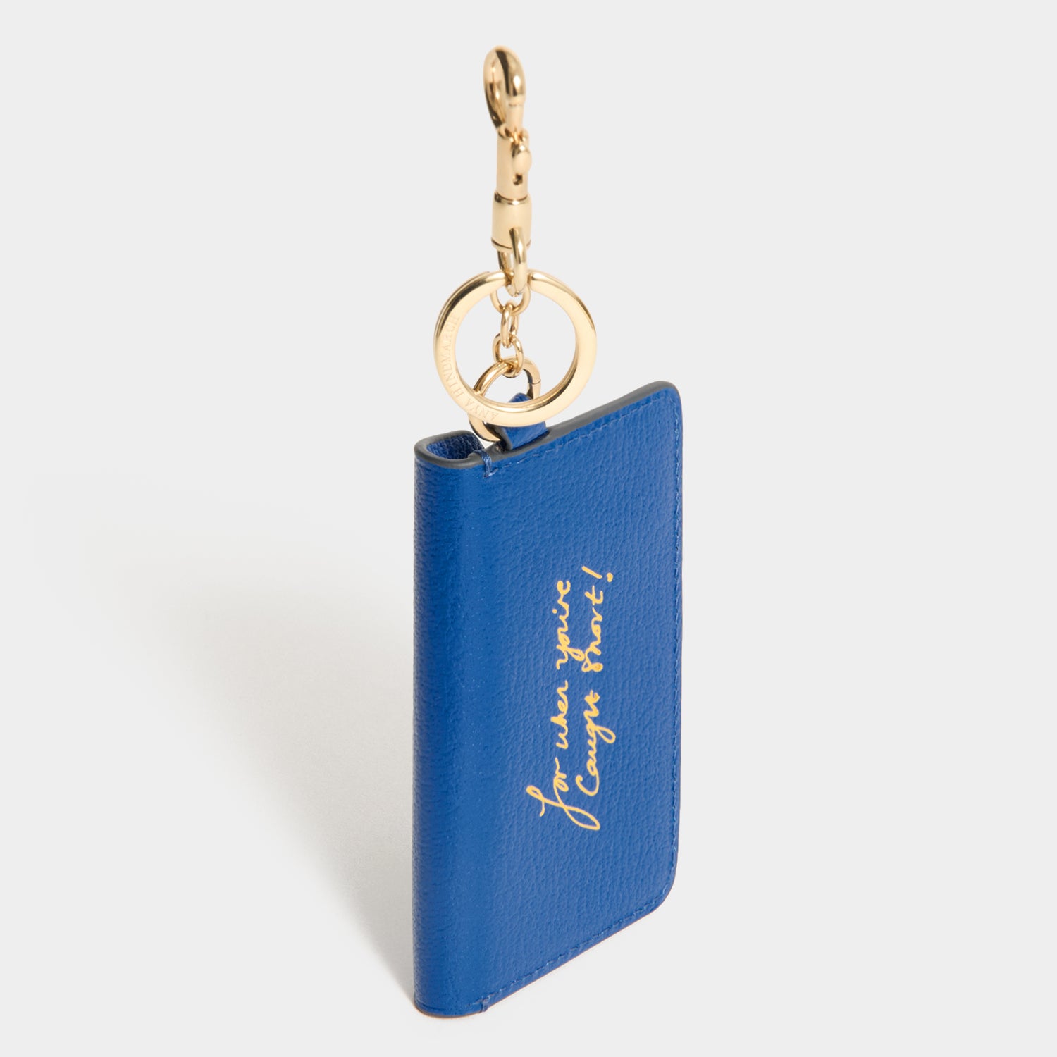 Bespoke Envelope Charm -

          
            Capra Leather in Cobalt -
          

          Anya Hindmarch UK
