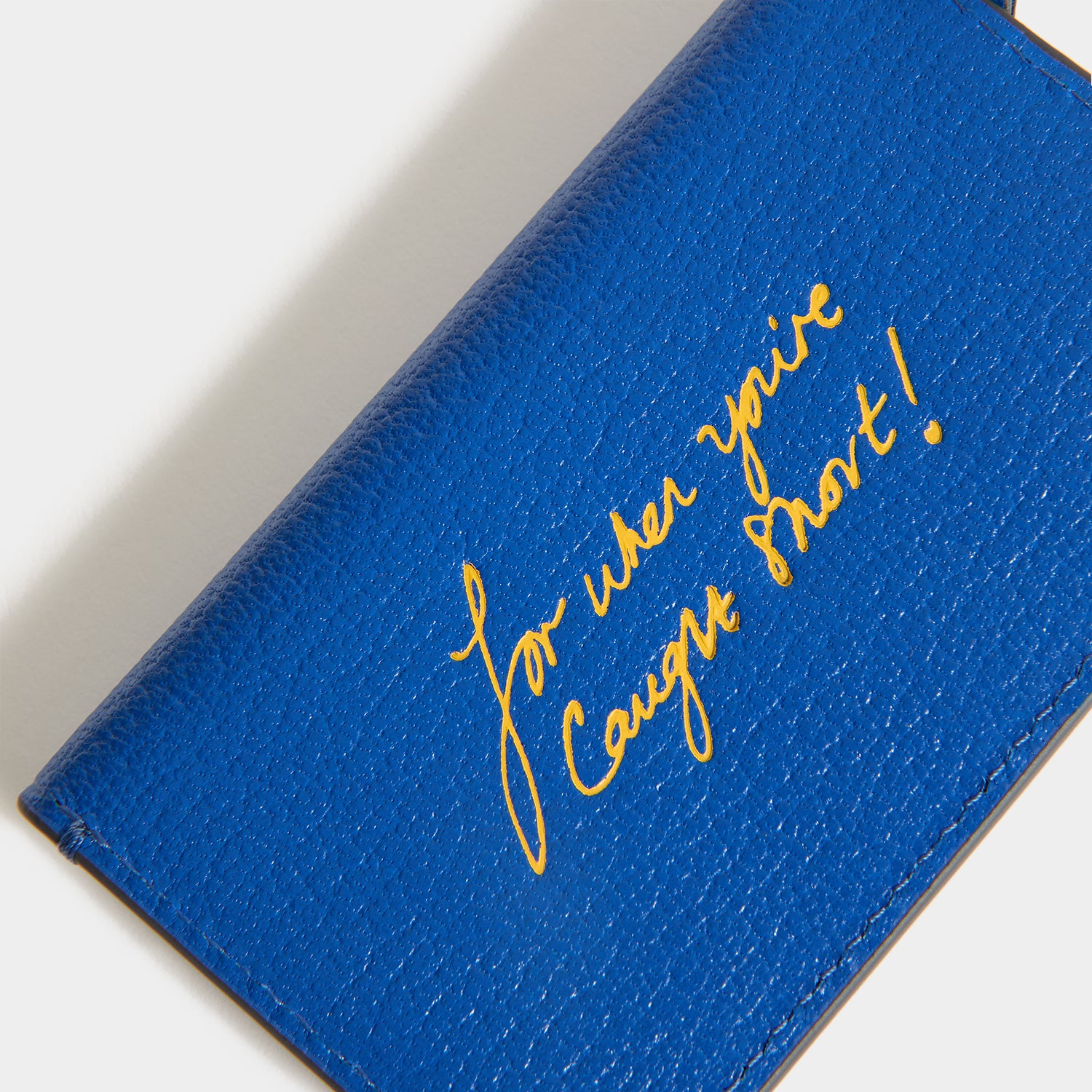 Bespoke Envelope Charm -

          
            Capra Leather in Cobalt -
          

          Anya Hindmarch UK
