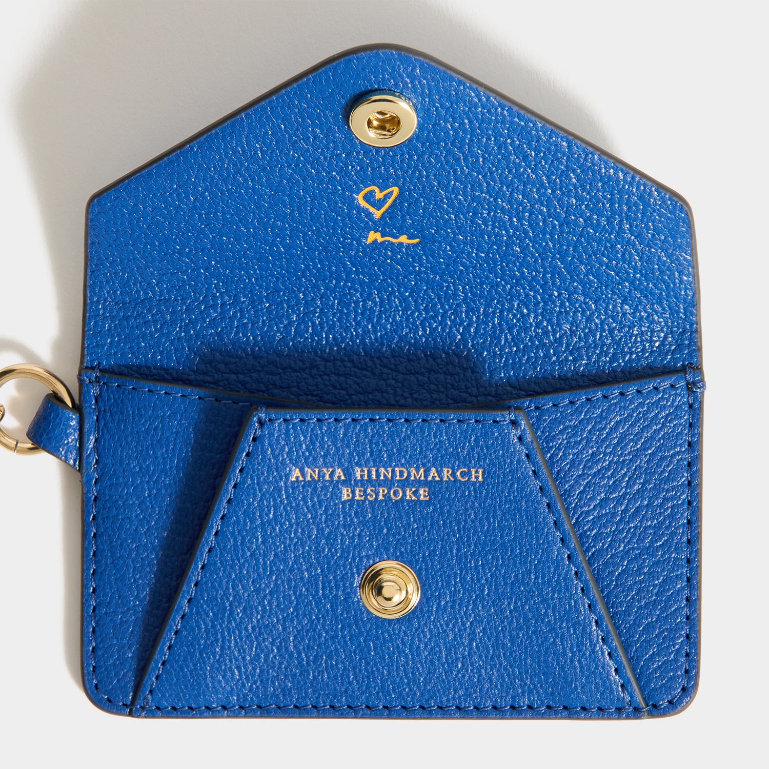 Bespoke Envelope Charm -

          
            Capra Leather in Cobalt -
          

          Anya Hindmarch UK
