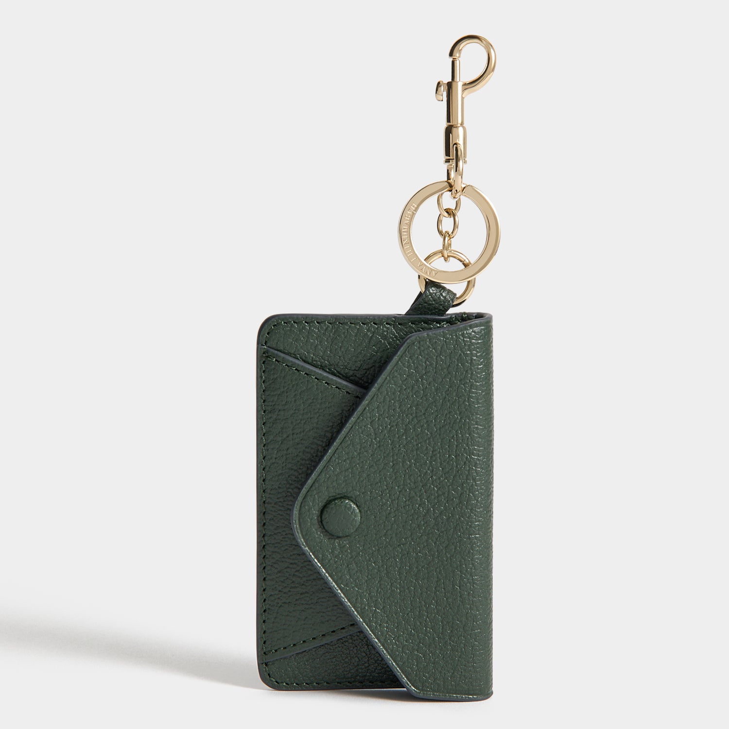 Bespoke Envelope Charm -

          
            Capra Leather in Forest Green -
          

          Anya Hindmarch UK
