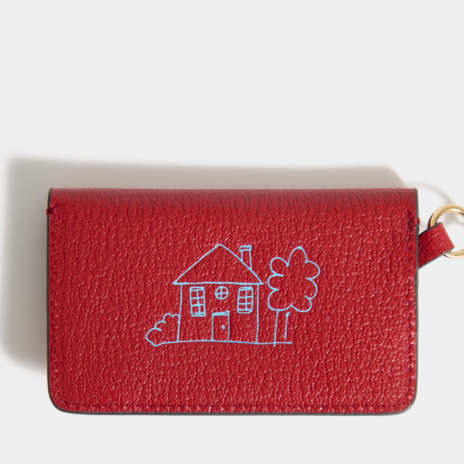 Bespoke Envelope Charm -

          
            Capra Leather in Red -
          

          Anya Hindmarch UK
