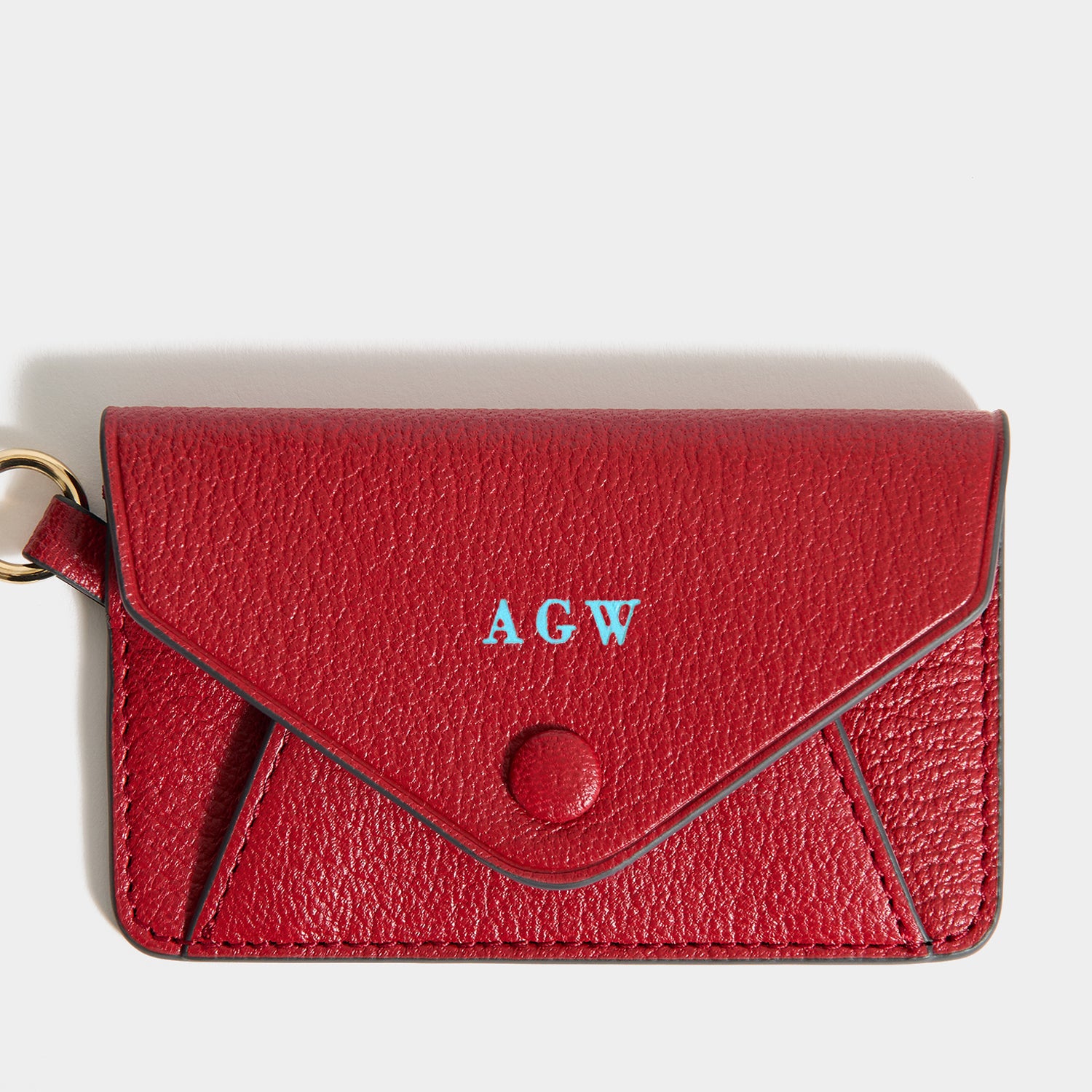 Bespoke Envelope Charm -

          
            Capra Leather in Red -
          

          Anya Hindmarch UK
