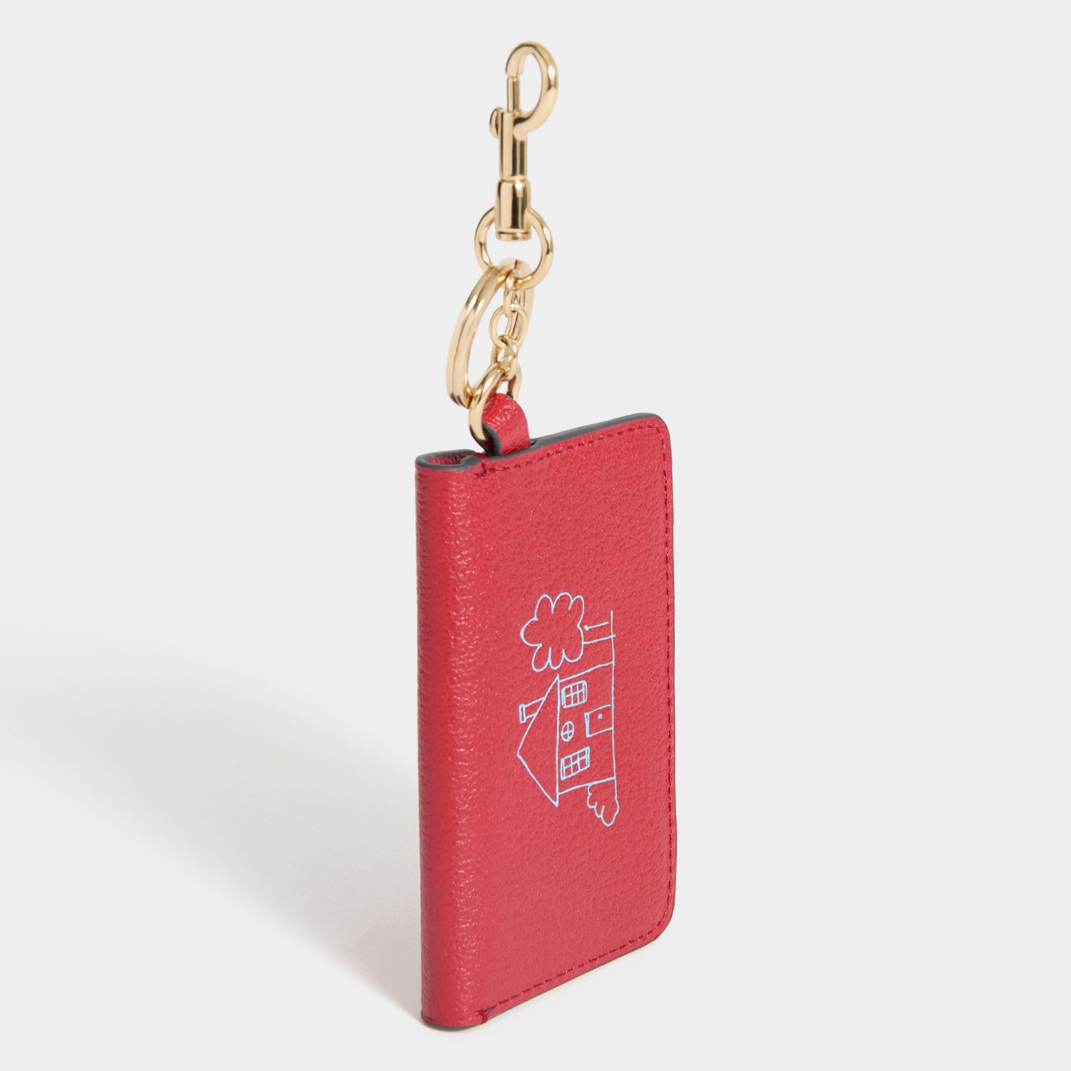 Bespoke Envelope Charm -

          
            Capra Leather in Red -
          

          Anya Hindmarch UK
