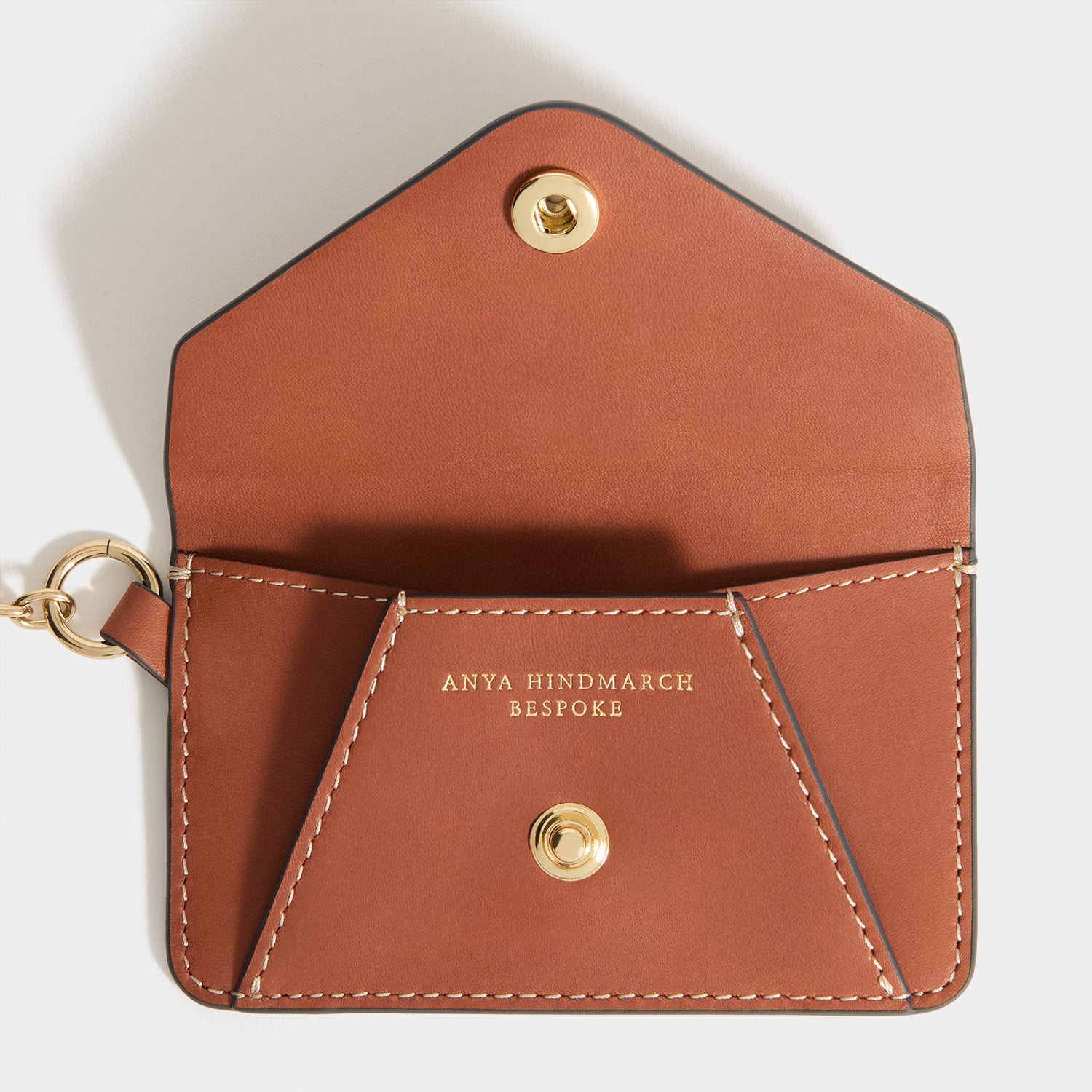 Bespoke Envelope Charm -

          
            Capra Leather in Tan -
          

          Anya Hindmarch UK
