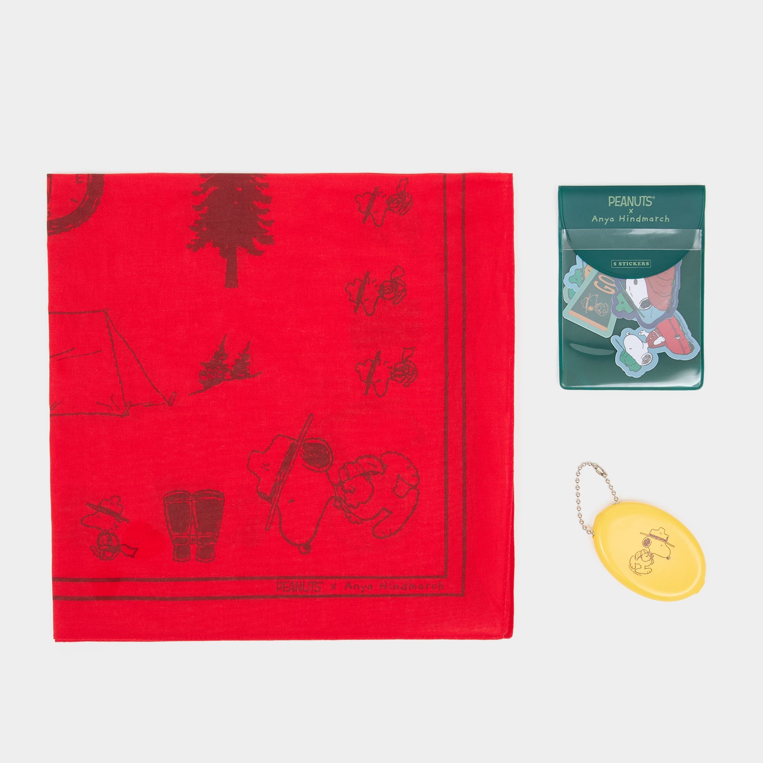 Peanuts Snoopy Beagle Scout Set -

          
            Assorted Colours -
          

          Anya Hindmarch UK
