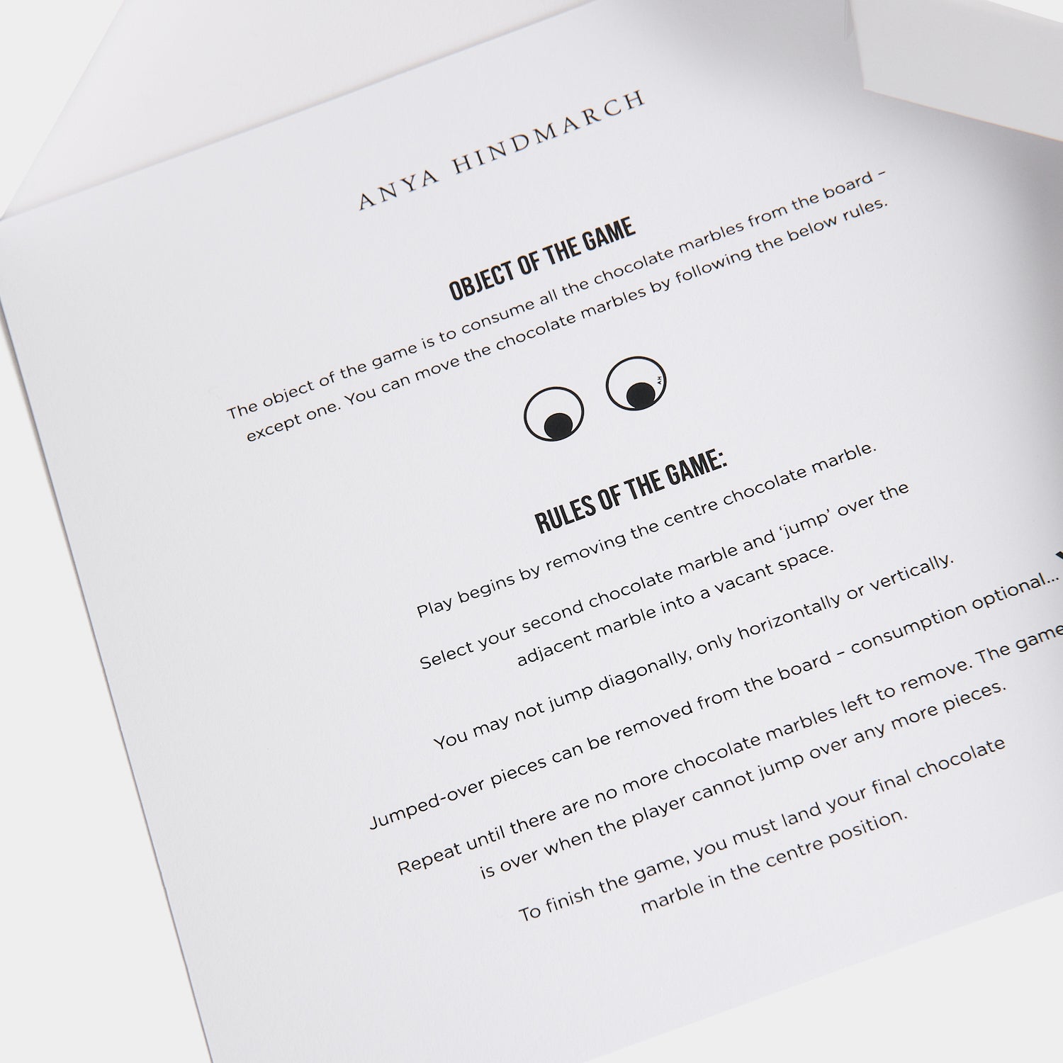 Chocolate Solitaire Box -

          
            Chocolate -
          

          Anya Hindmarch UK
