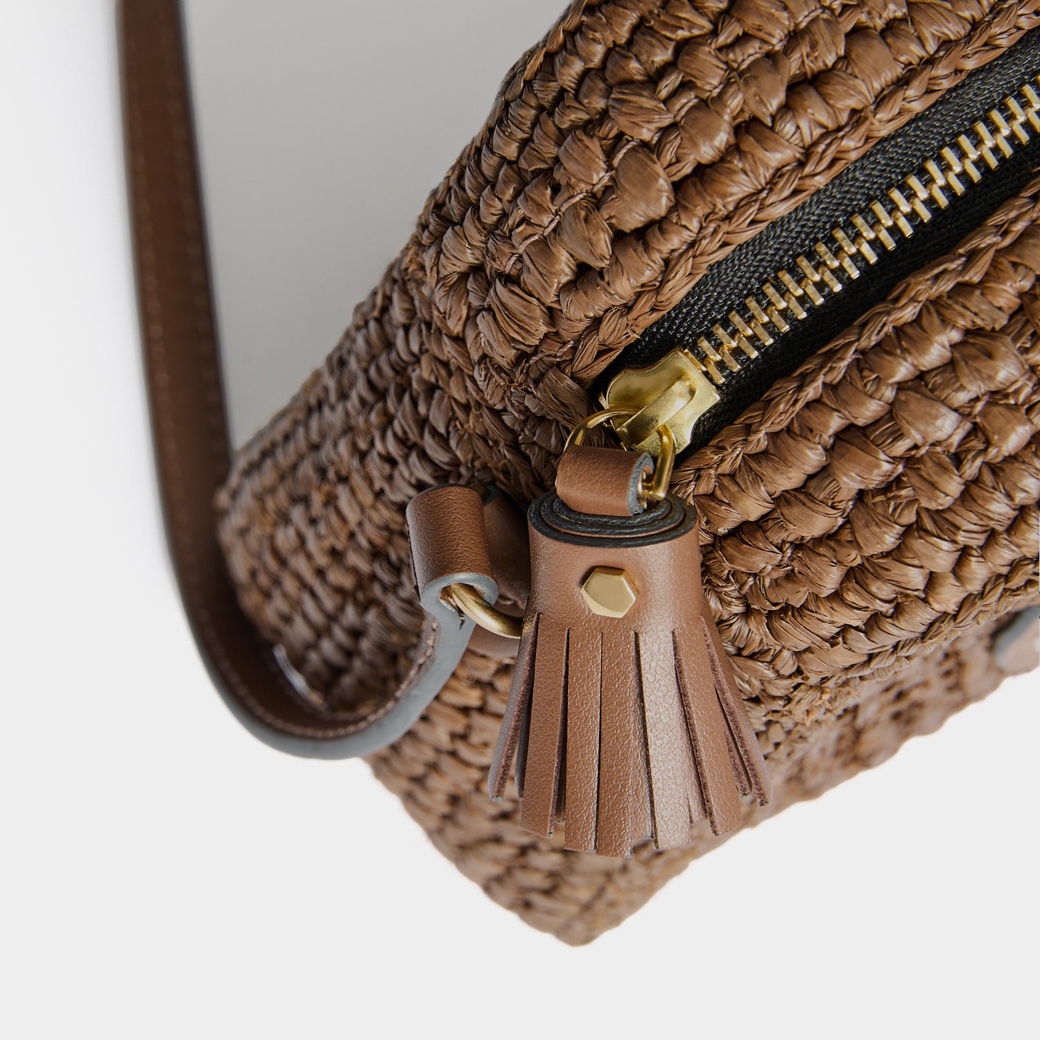 Raffia Eyes Cross-body | Anya Hindmarch