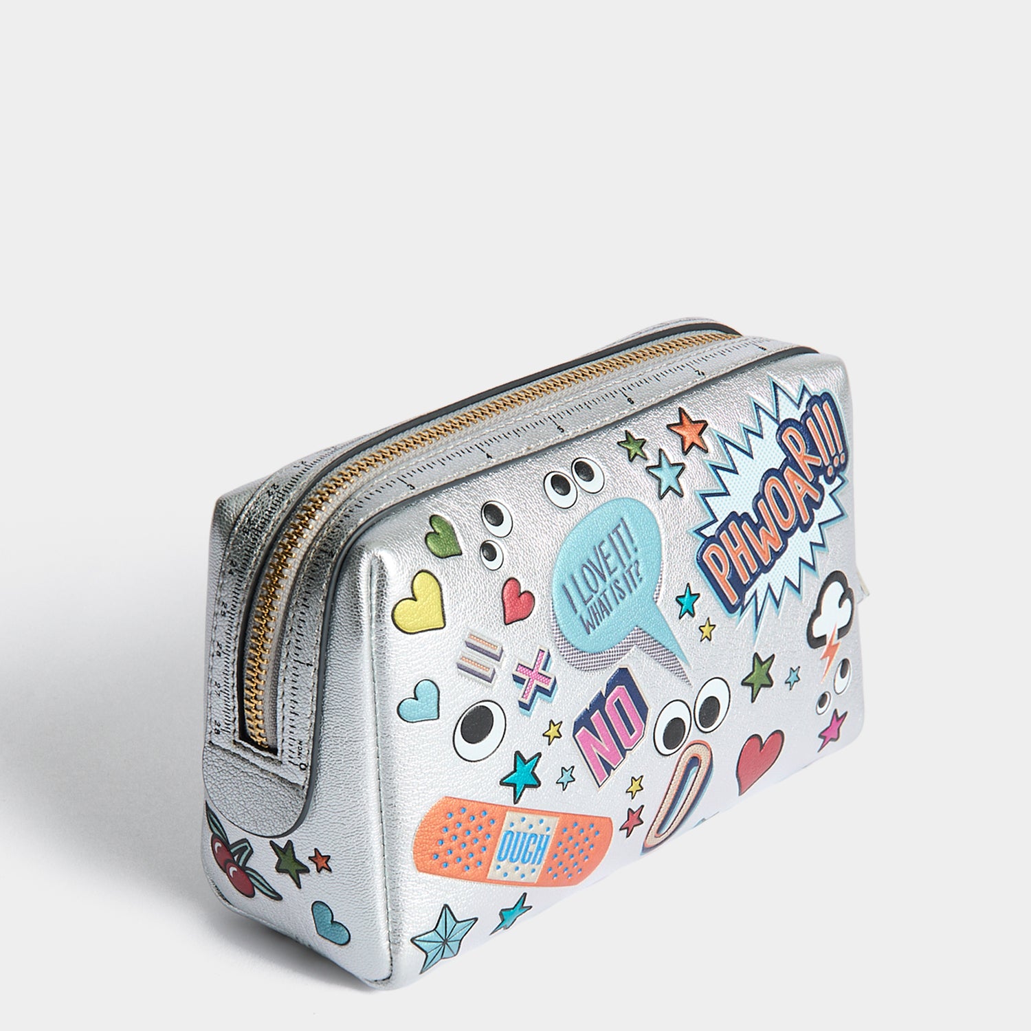 All Over Stickers Important Things Pouch | Anya Hindmarch