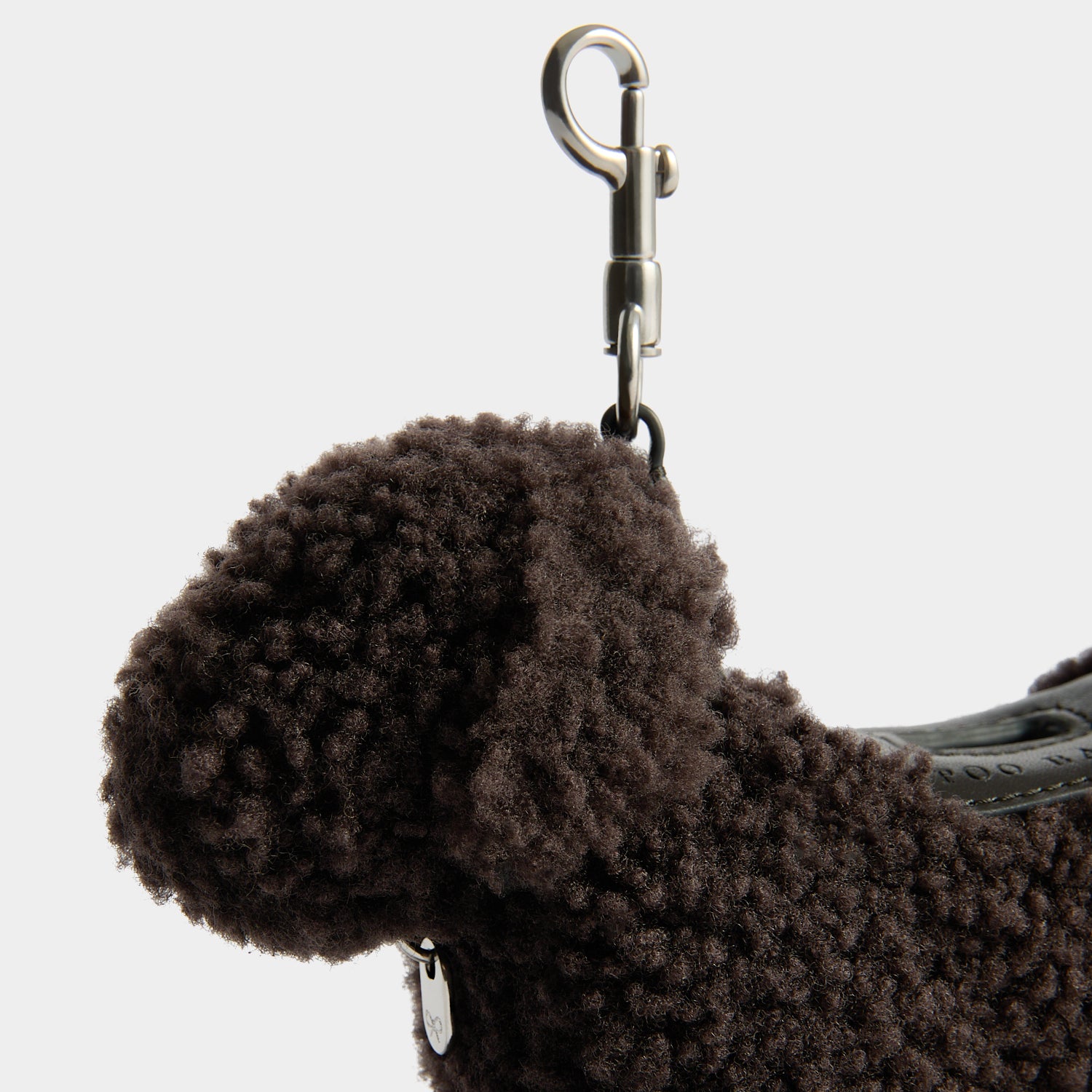 Shearling Dog Poo Bag Charm | Anya Hindmarch UK